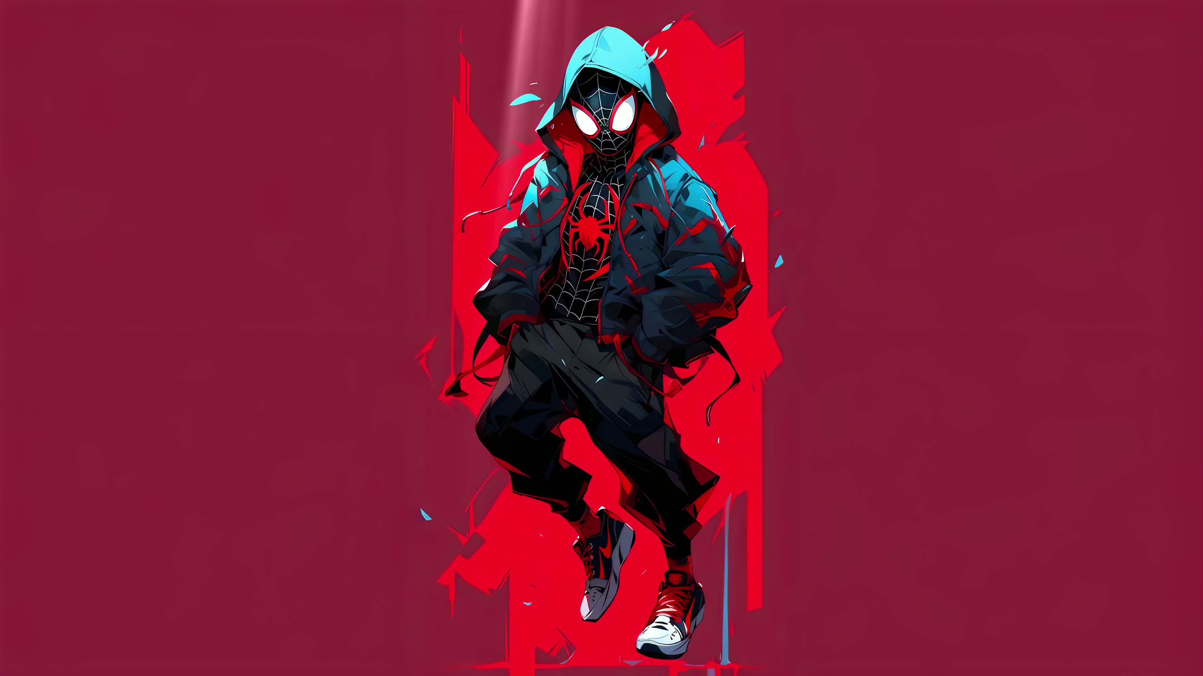 Miles Morales Minimalistic Live Wallpaper