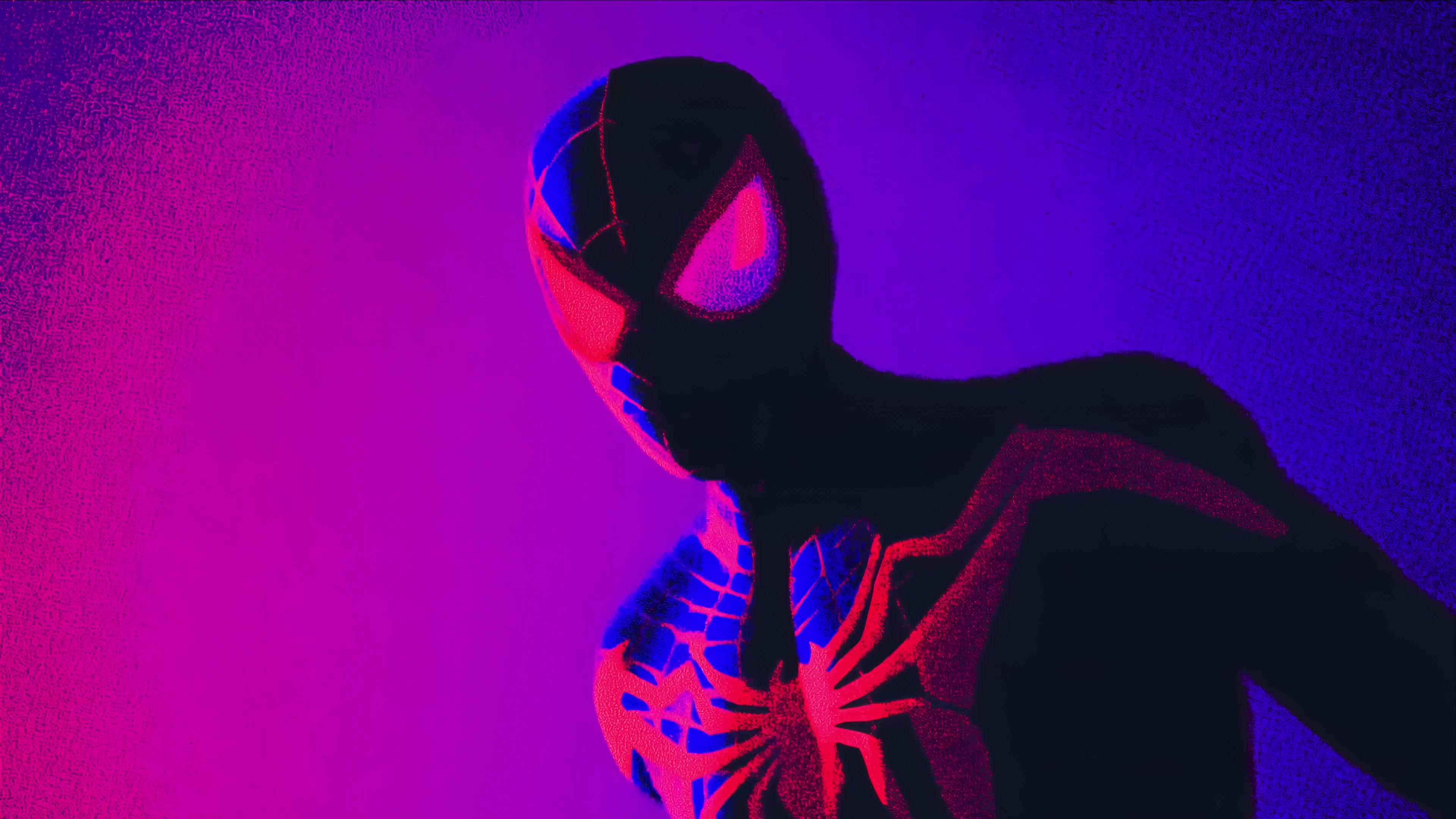Spider-Verse - Miles Morales Synthwave Live Wallpaper
