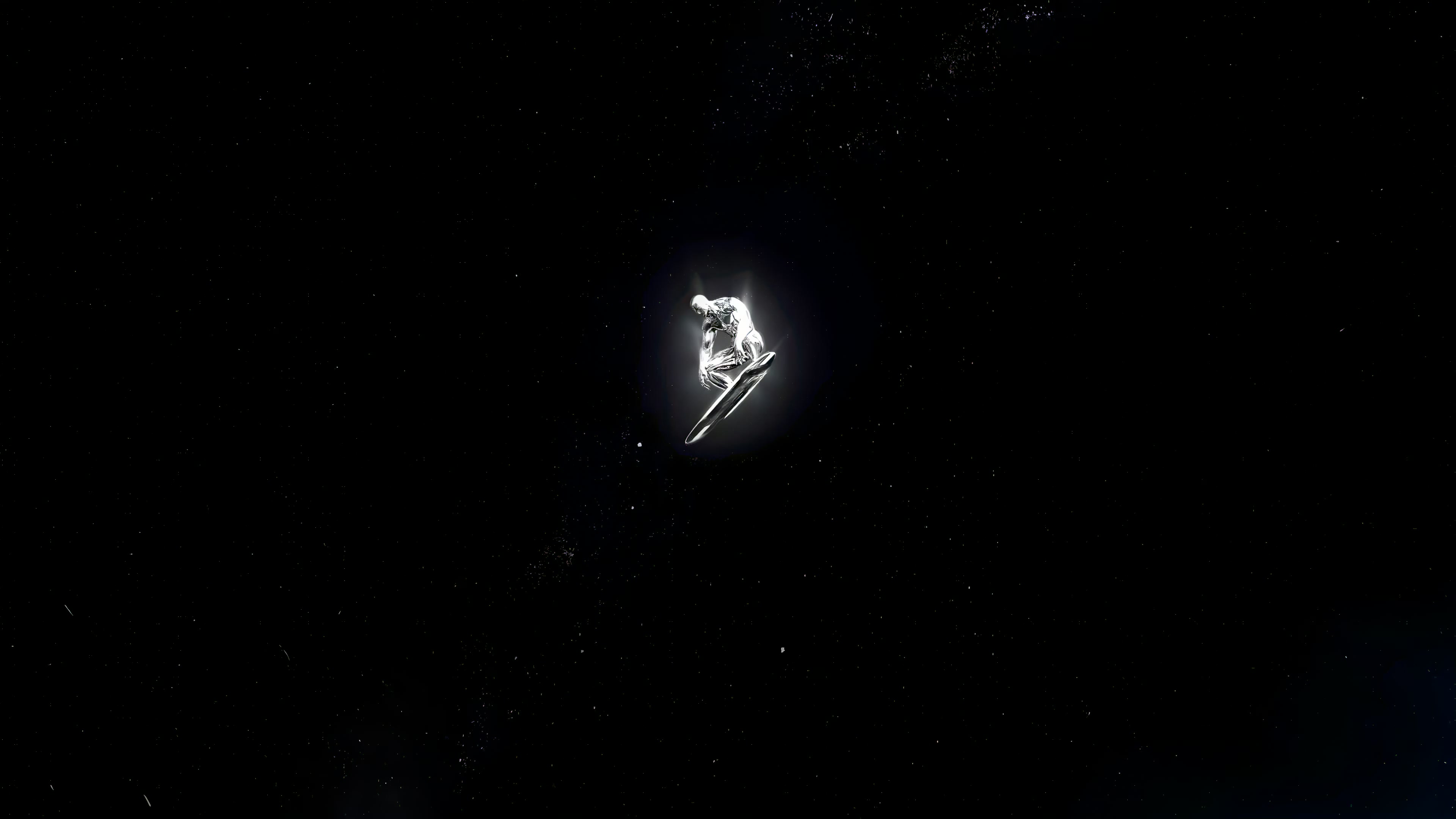 Silver Surfer in Space Live Wallpaper