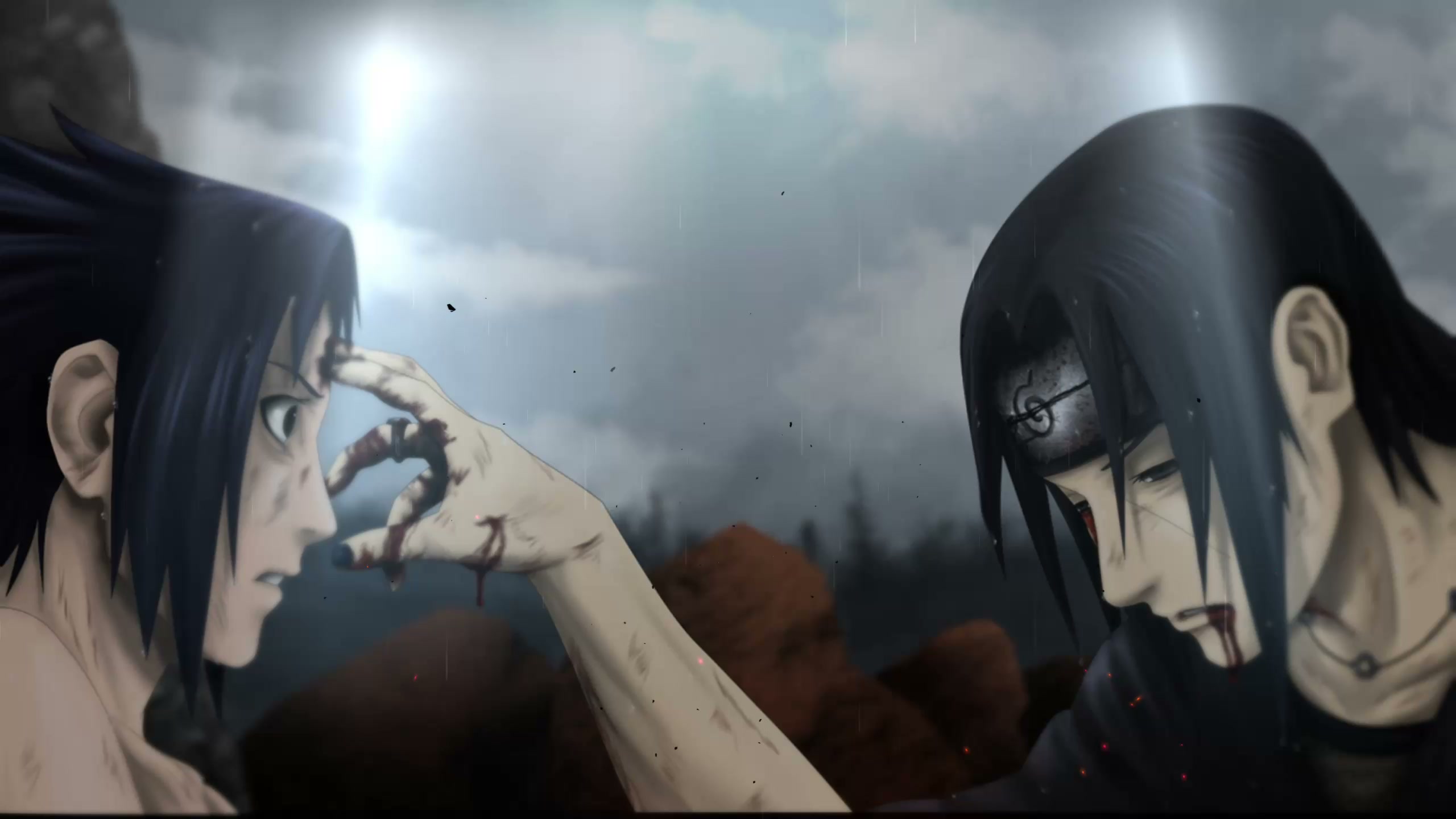 Uchiha Sasuke 2560x1440px (2K) Live Wallpaper