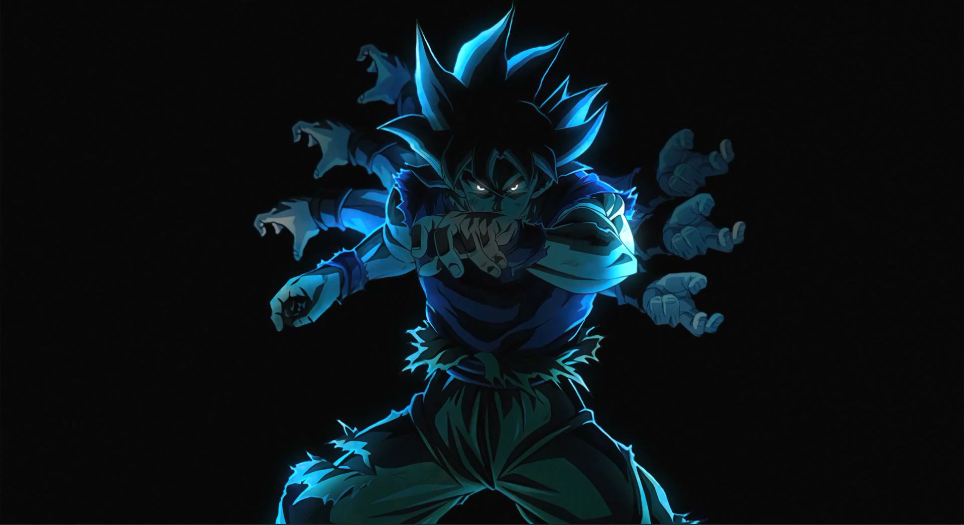 Anime Goku Ultra Instinct Windows Live Wallpaper