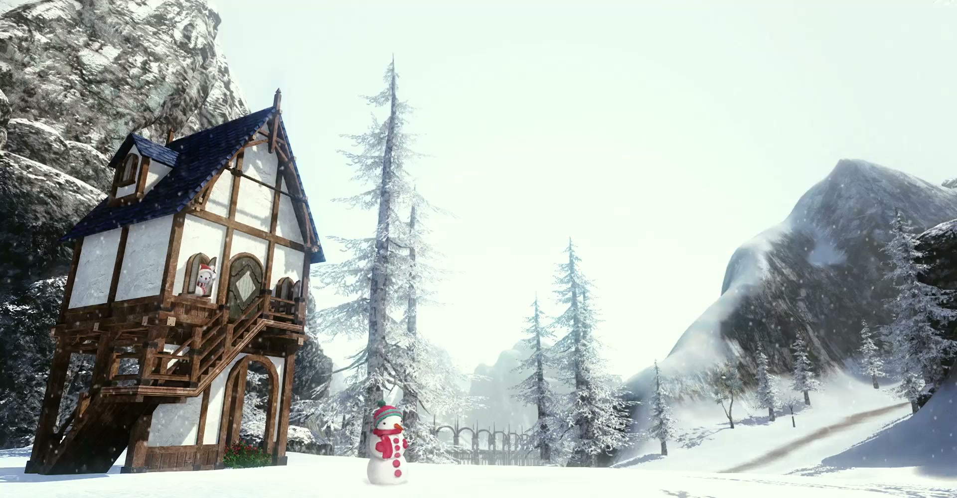 Arche Age Christmas Live Wallpaper