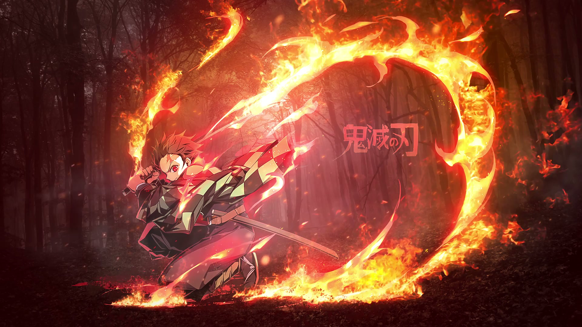 Anime demon slayer tanjiro kamado Live Wallpaper