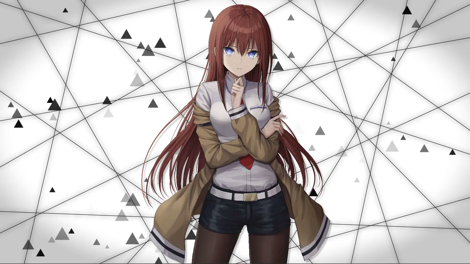 Makise Kurisu Live Background Live Wallpaper