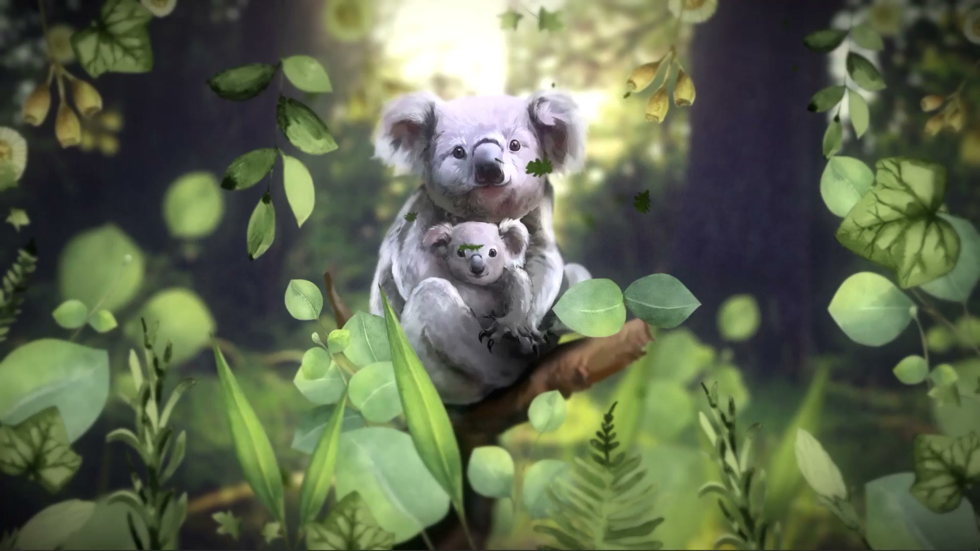 Koalas Live Wallpaper