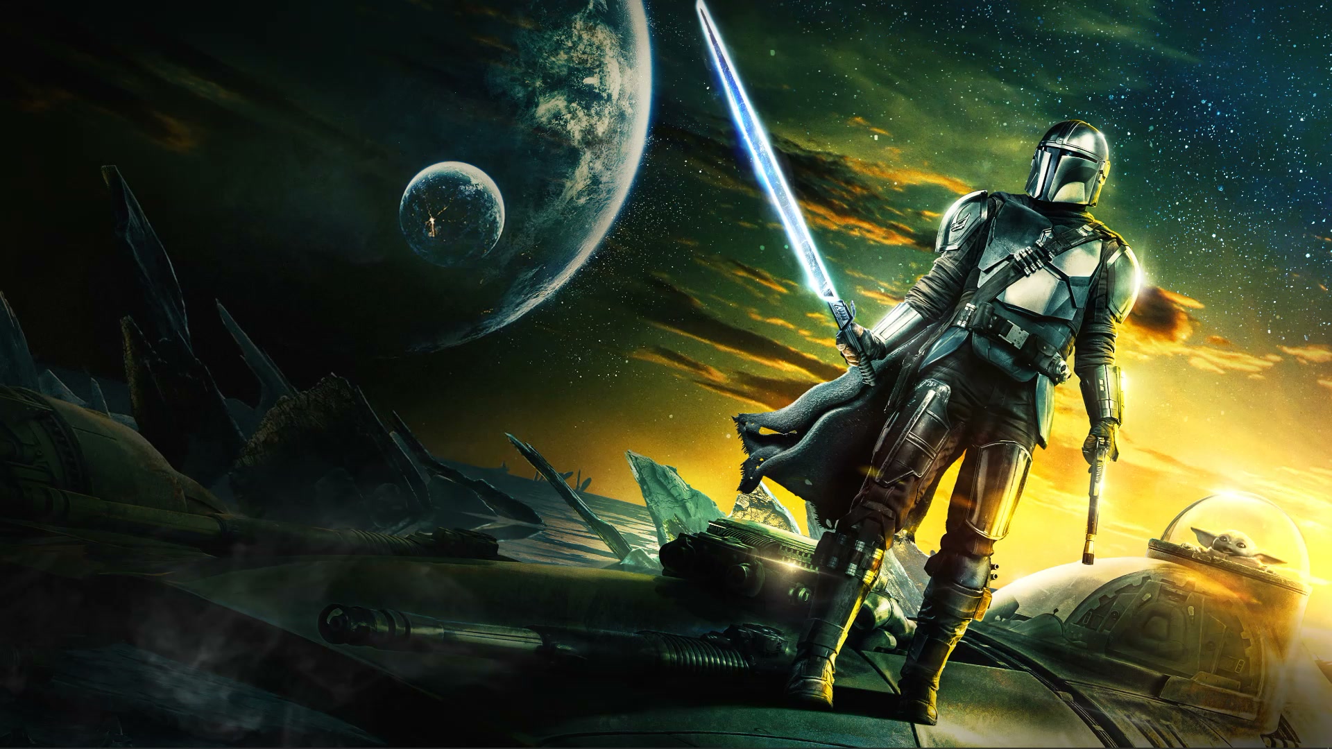 Mandalorian Star Wars Live Wallpaper
