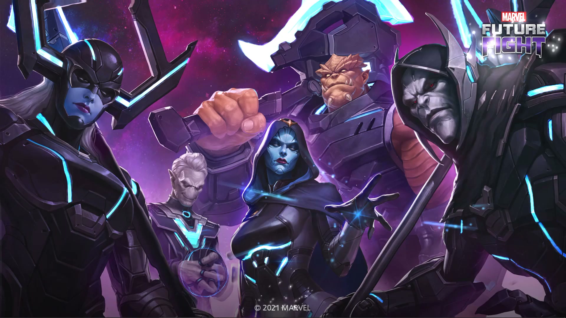 Marvel Black Order Live Wallpaper