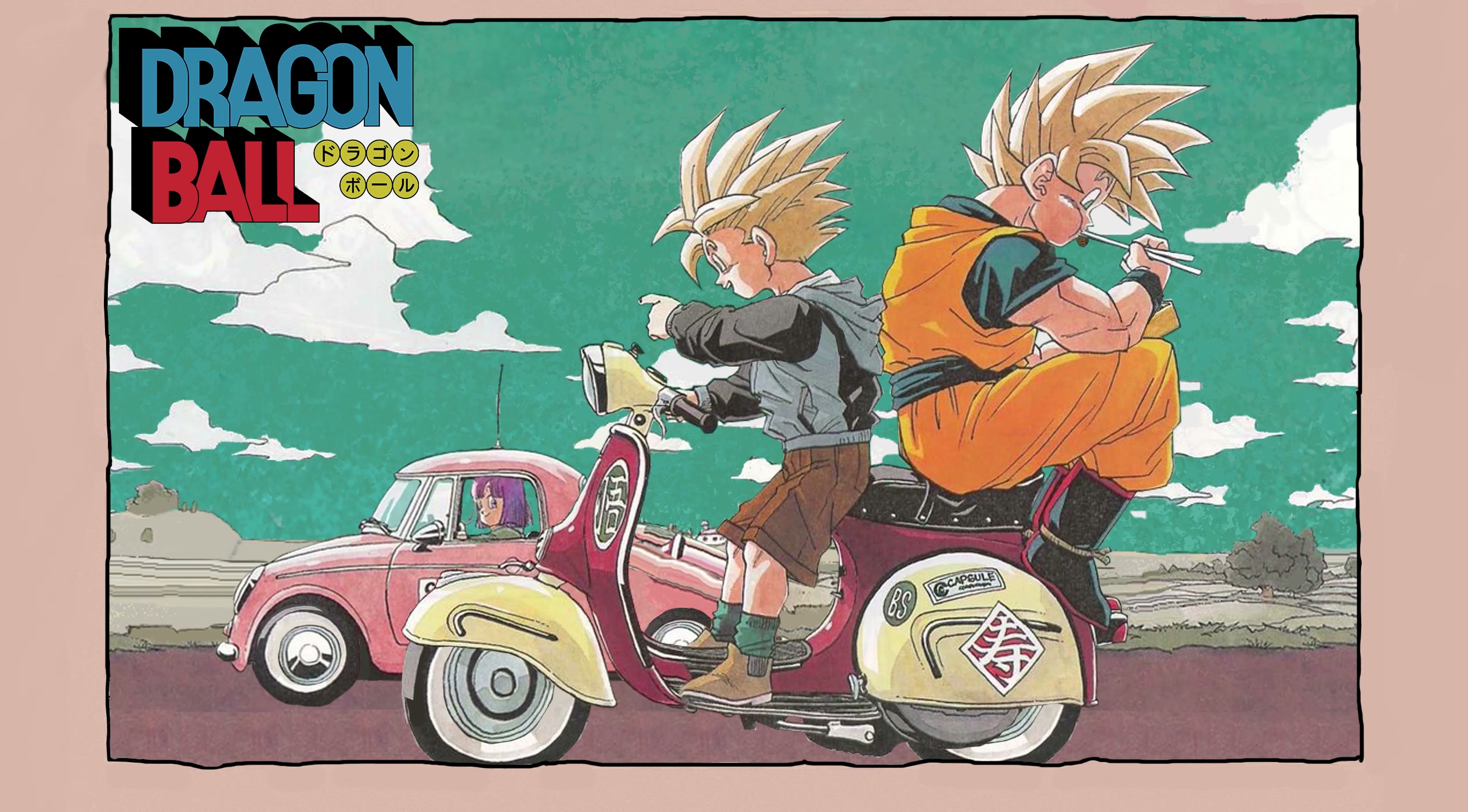 Dragon Ball Z Manga Live Wallpaper