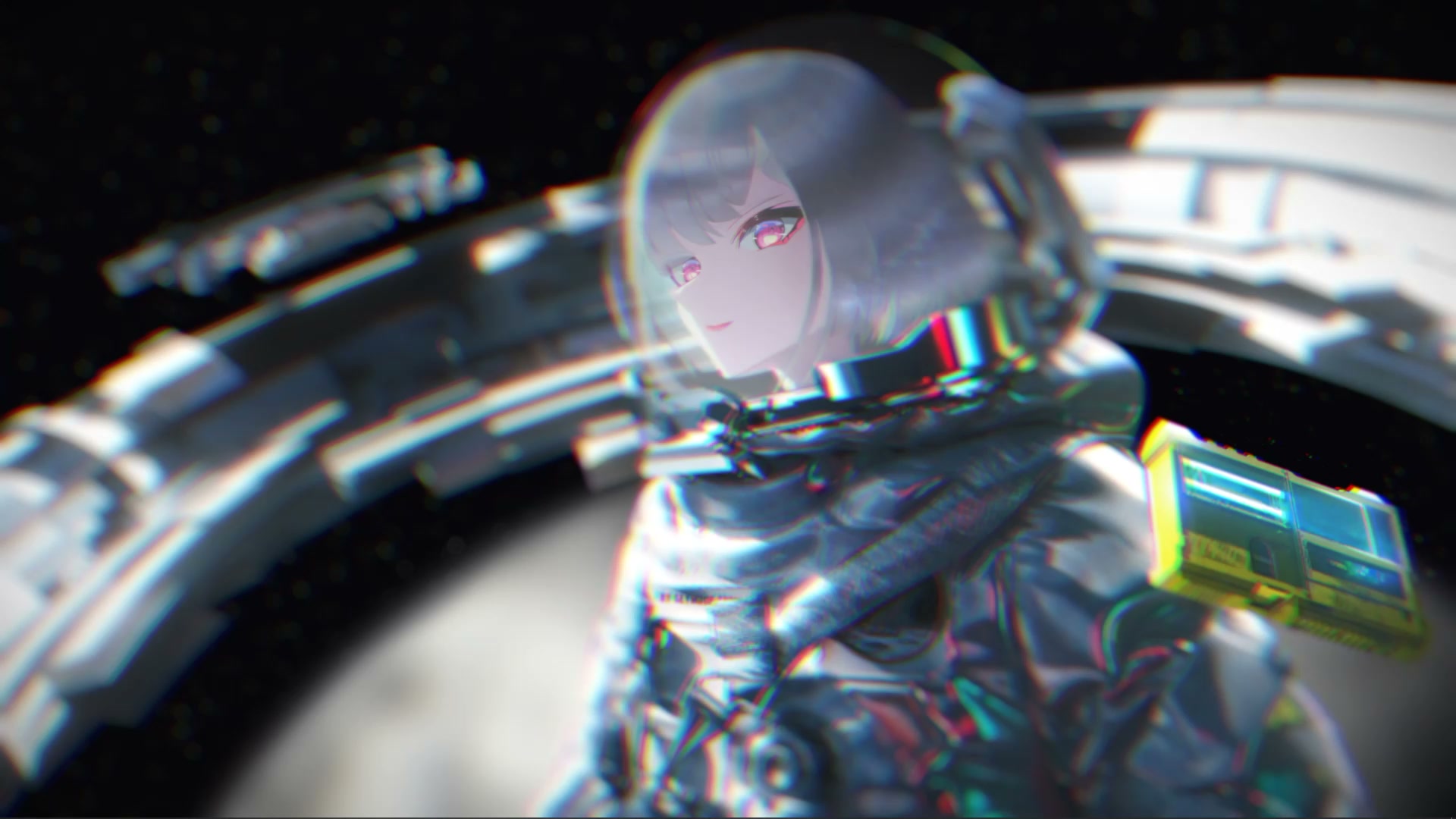 Lucy Space Cyberpunk Edgerunners Live Wallpaper