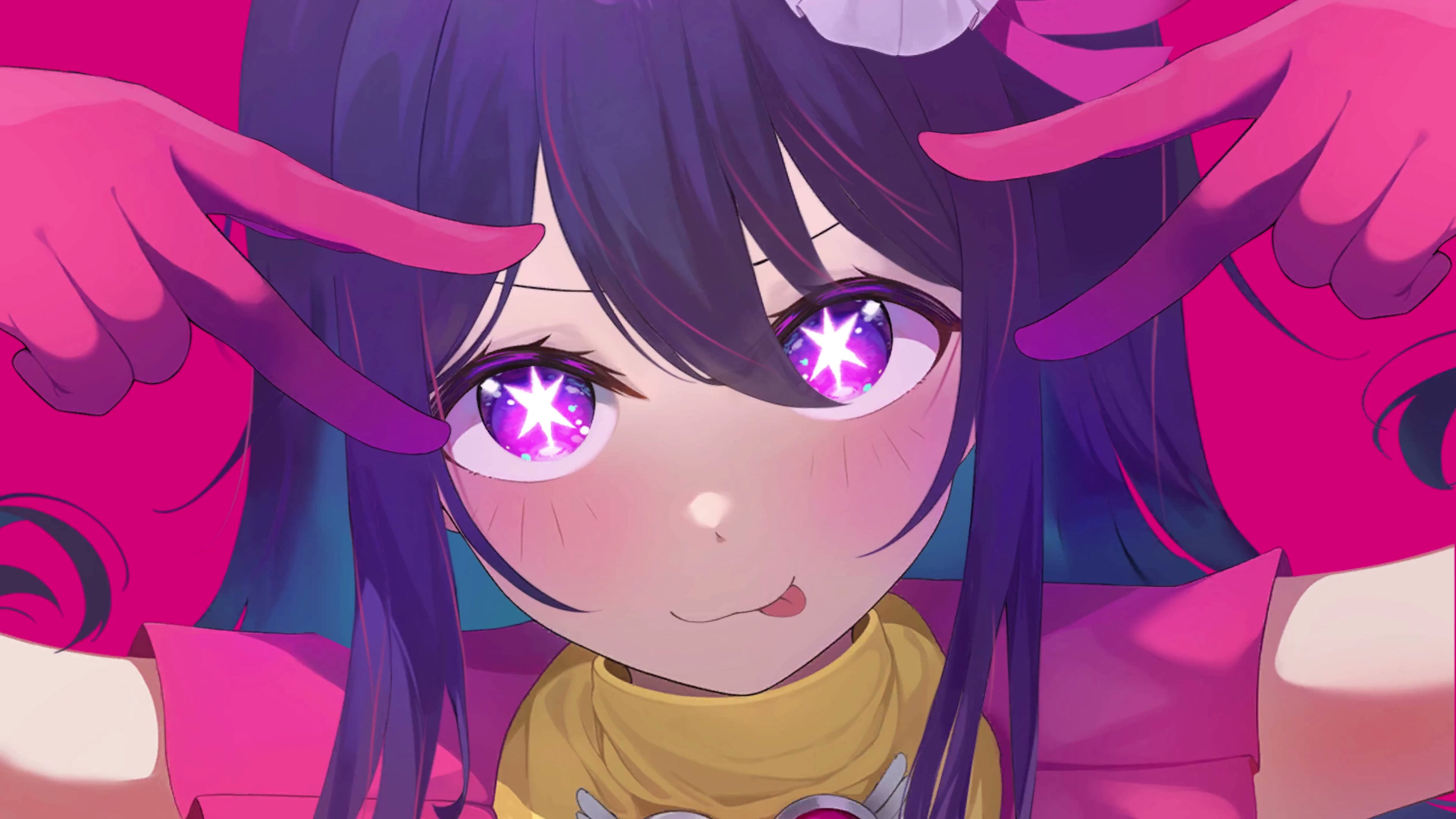 Cute Ai Hoshino 4K Live Wallpaper