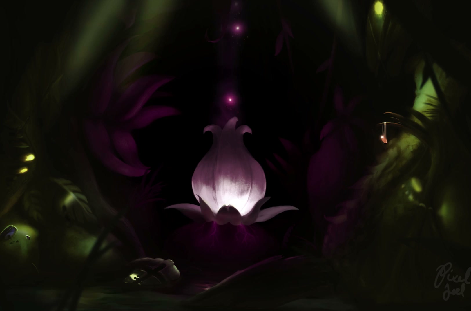 Plantera Bloom HD Live Wallpaper