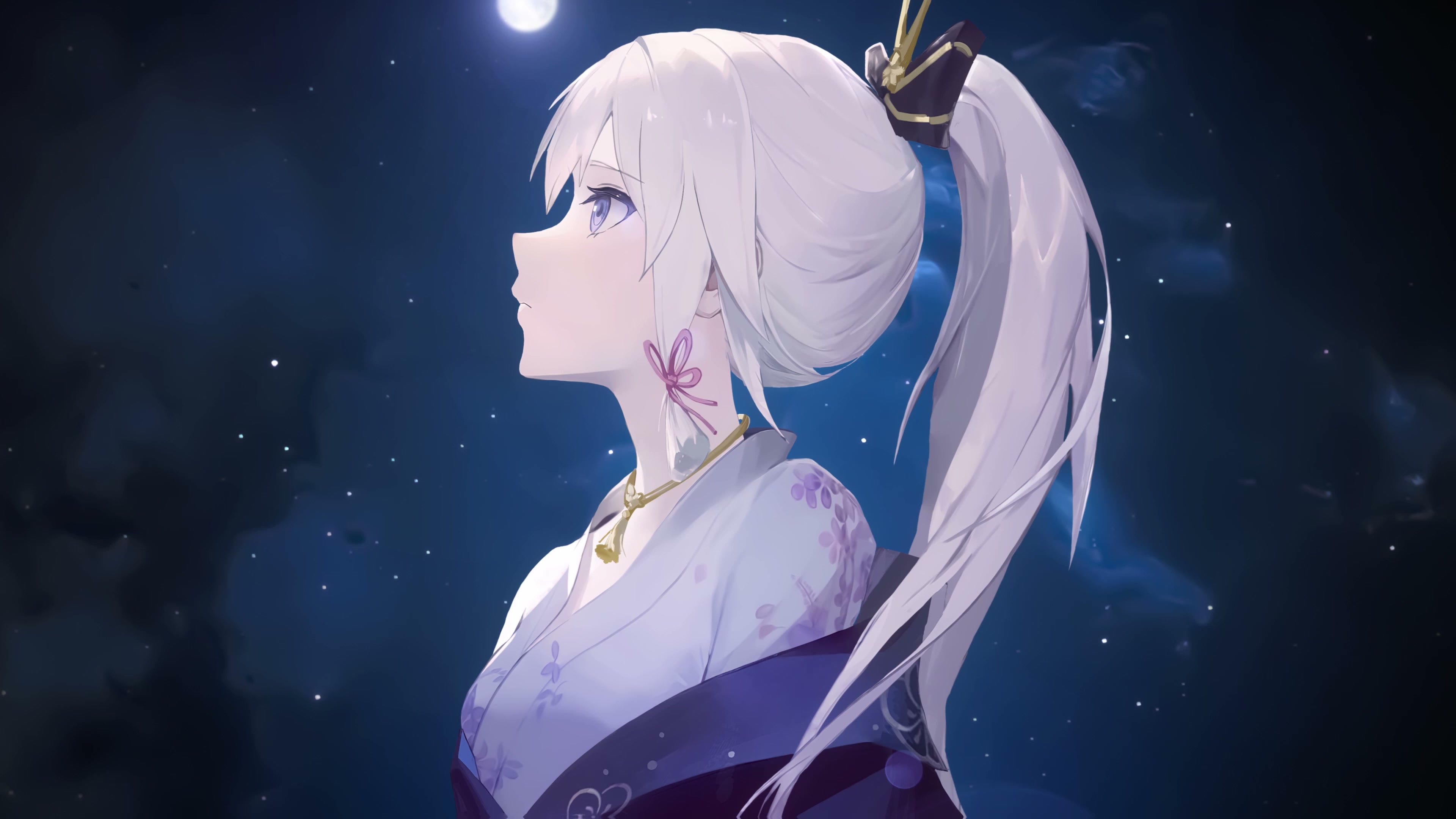 Kamisato Ayaka 4K Live Wallpaper