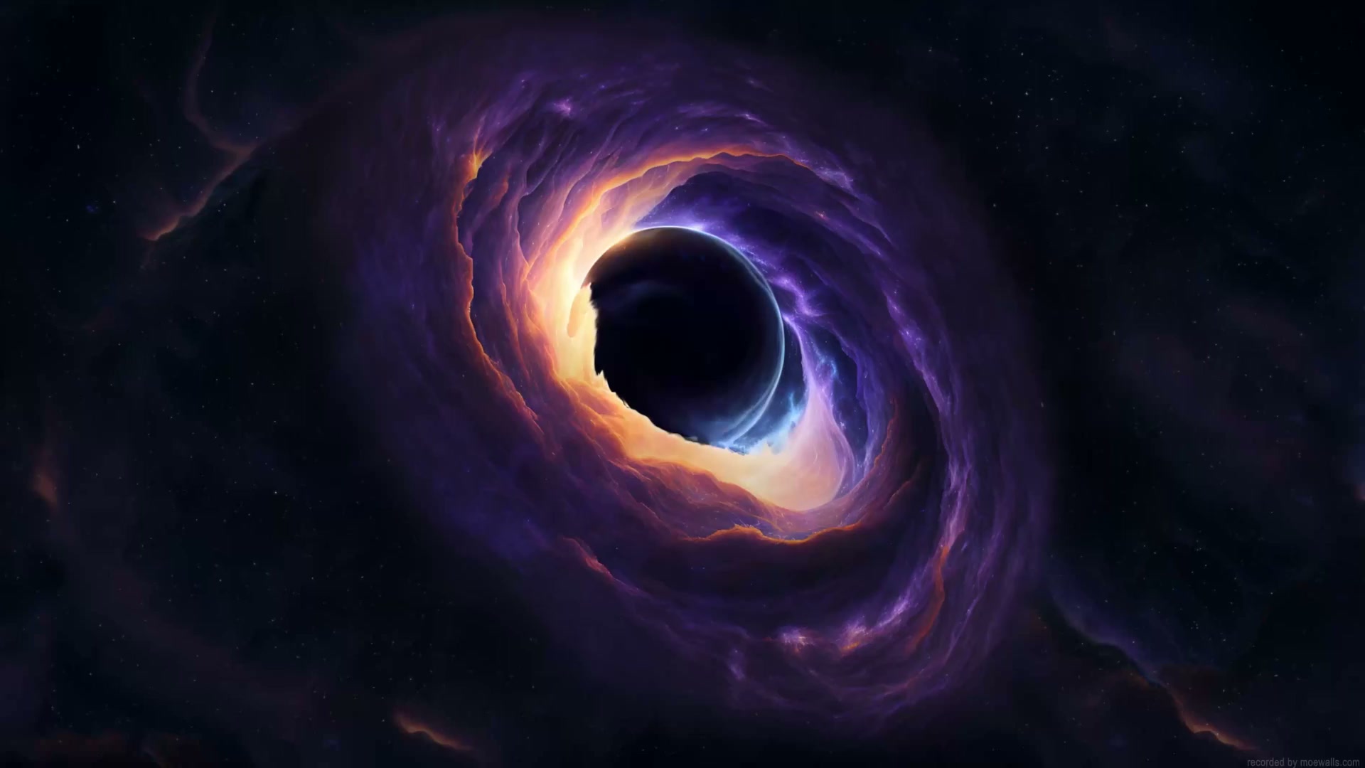 Sci Fi Black Hole Live Wallpaper
