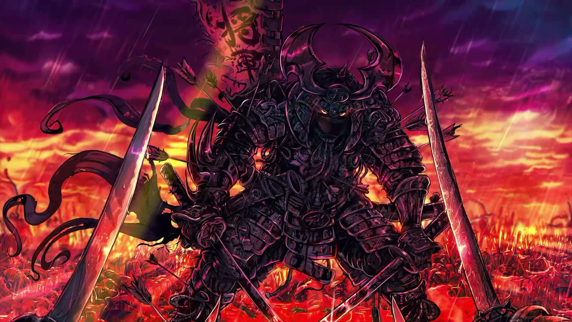 Samurai Warrior Battle Die For Honor Live Wallpaper