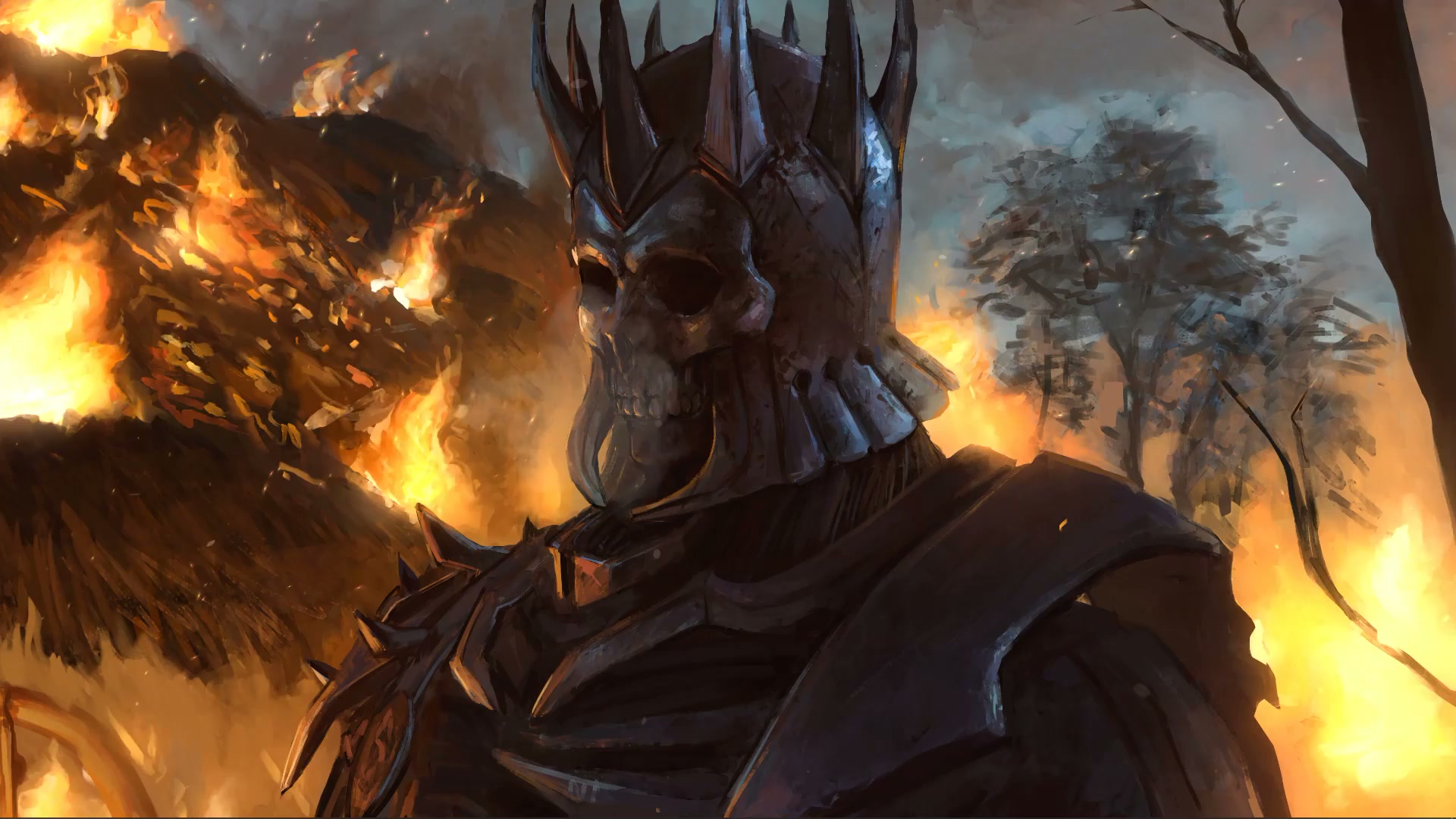 Eredin Witcher 3 Live Wallpaper