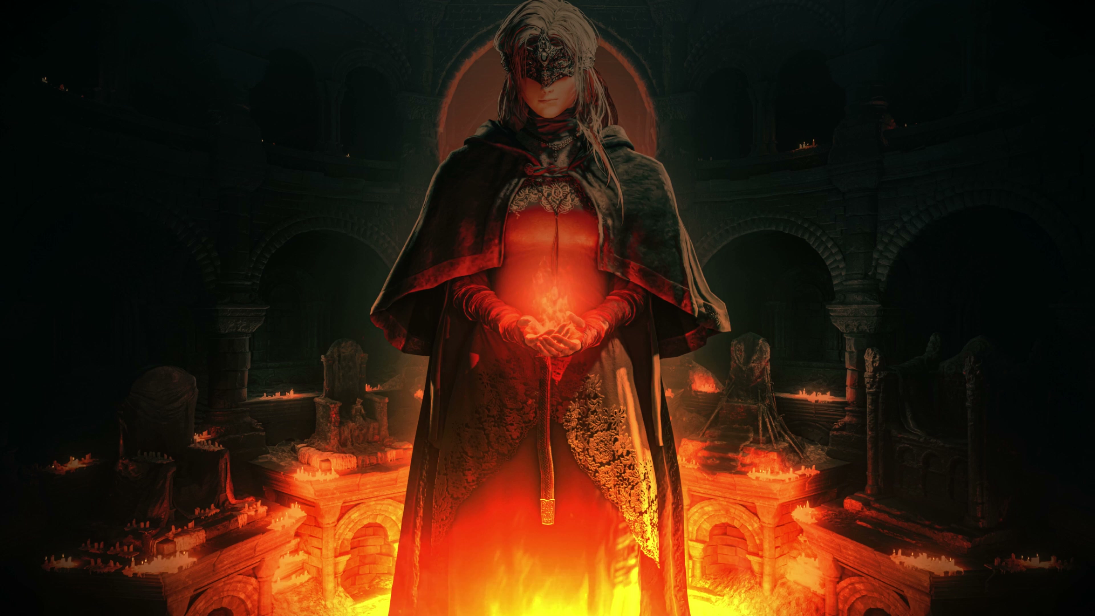 Fire Keeper Dark Souls 3 4K Live Wallpaper