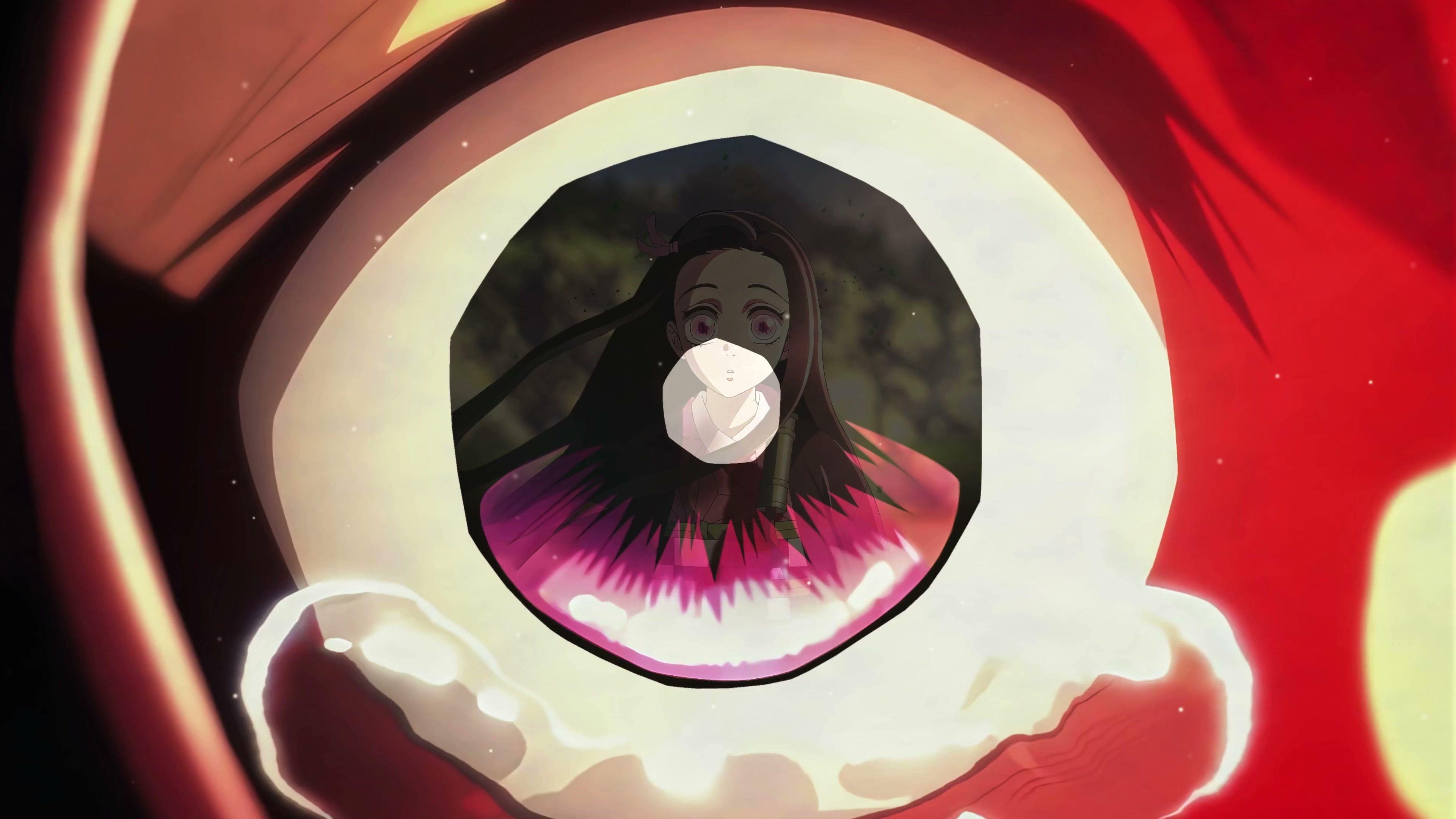 Tanjiro Eye 4K Live Wallpaper