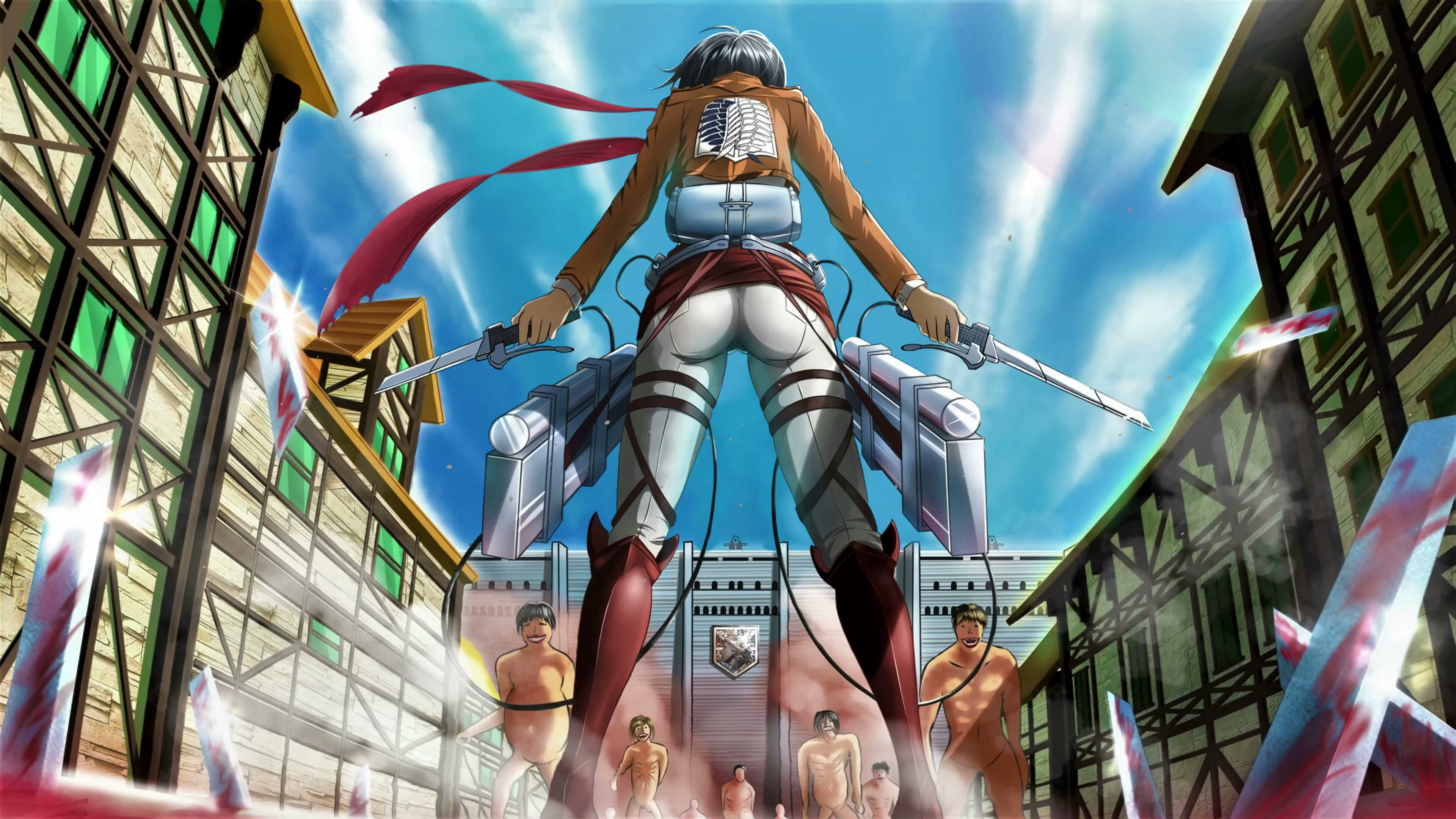 Mikasa Ready for Battle 4K Live Wallpaper