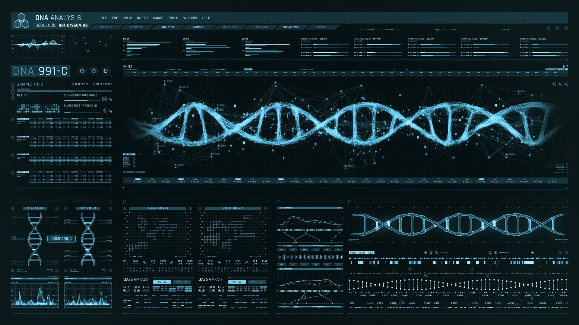 DNA HD Live Wallpaper