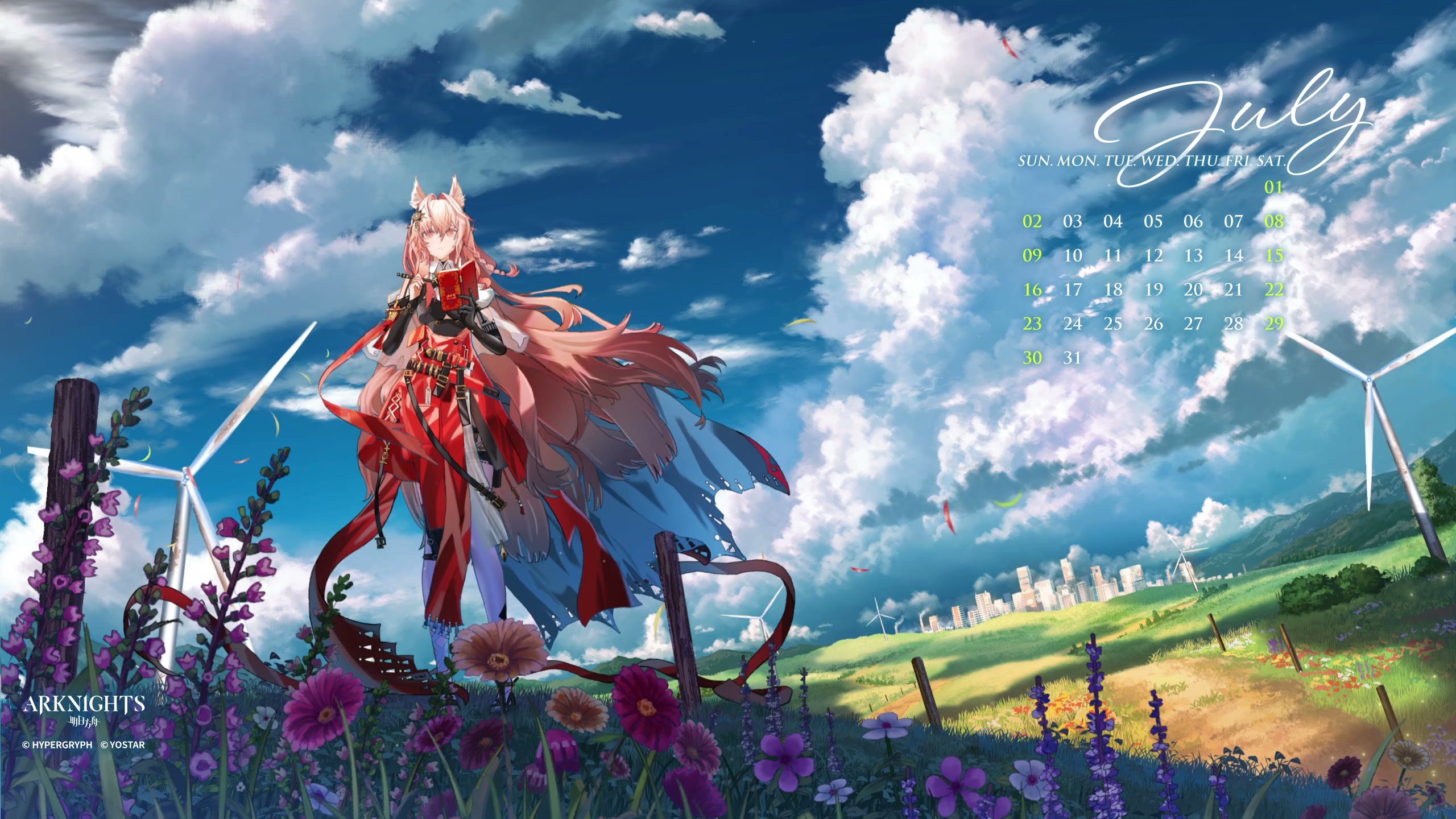 Arknights July 2023 UHD Live Wallpaper