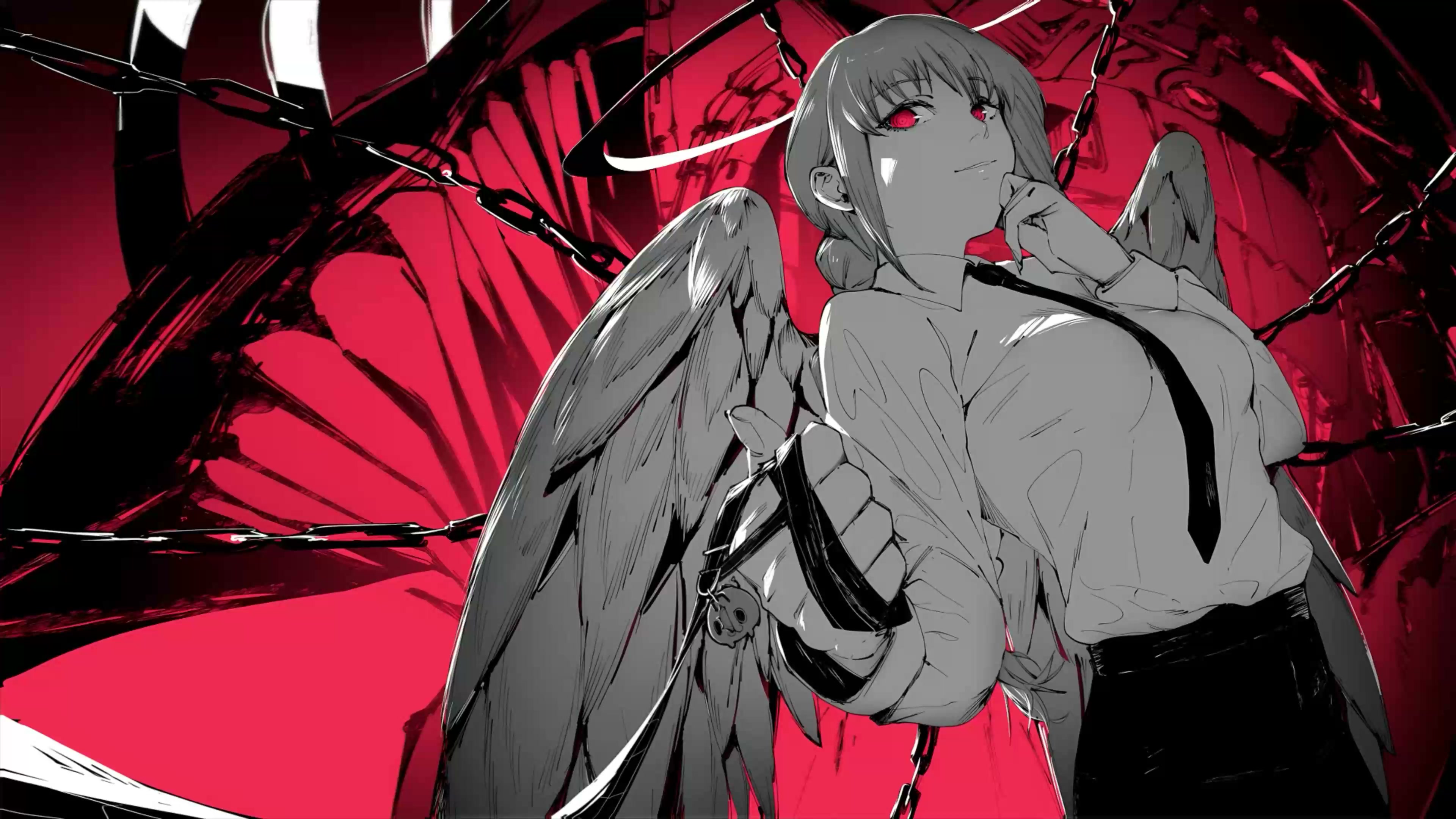 Makima Chainsaw 4K Live Wallpaper