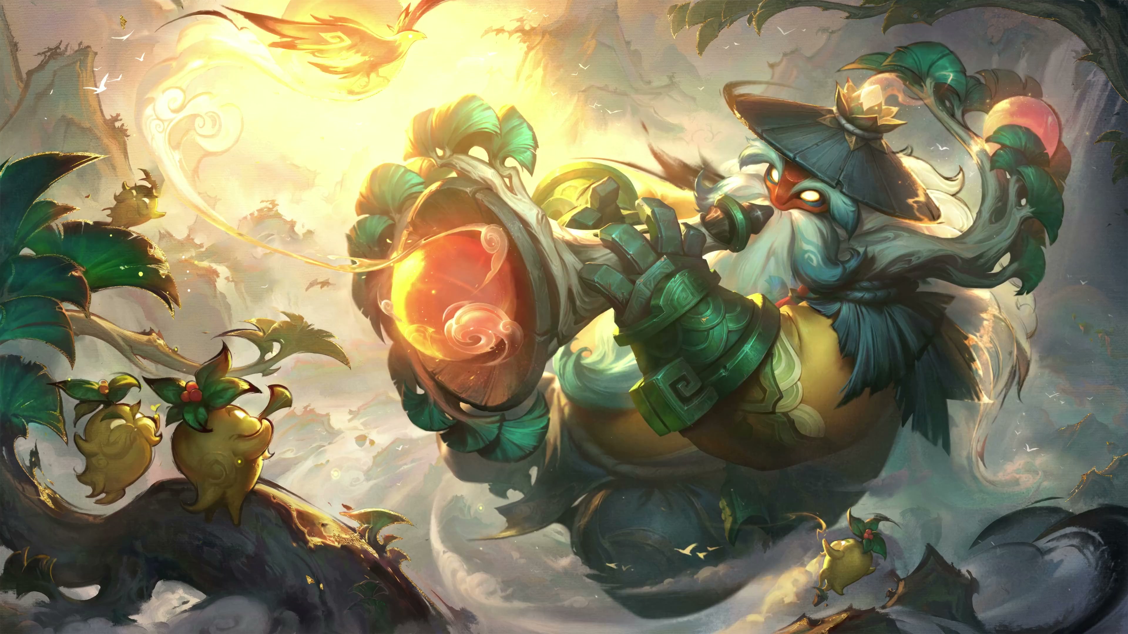 Shan Hai Scrolls Bard 4K Live Wallpaper