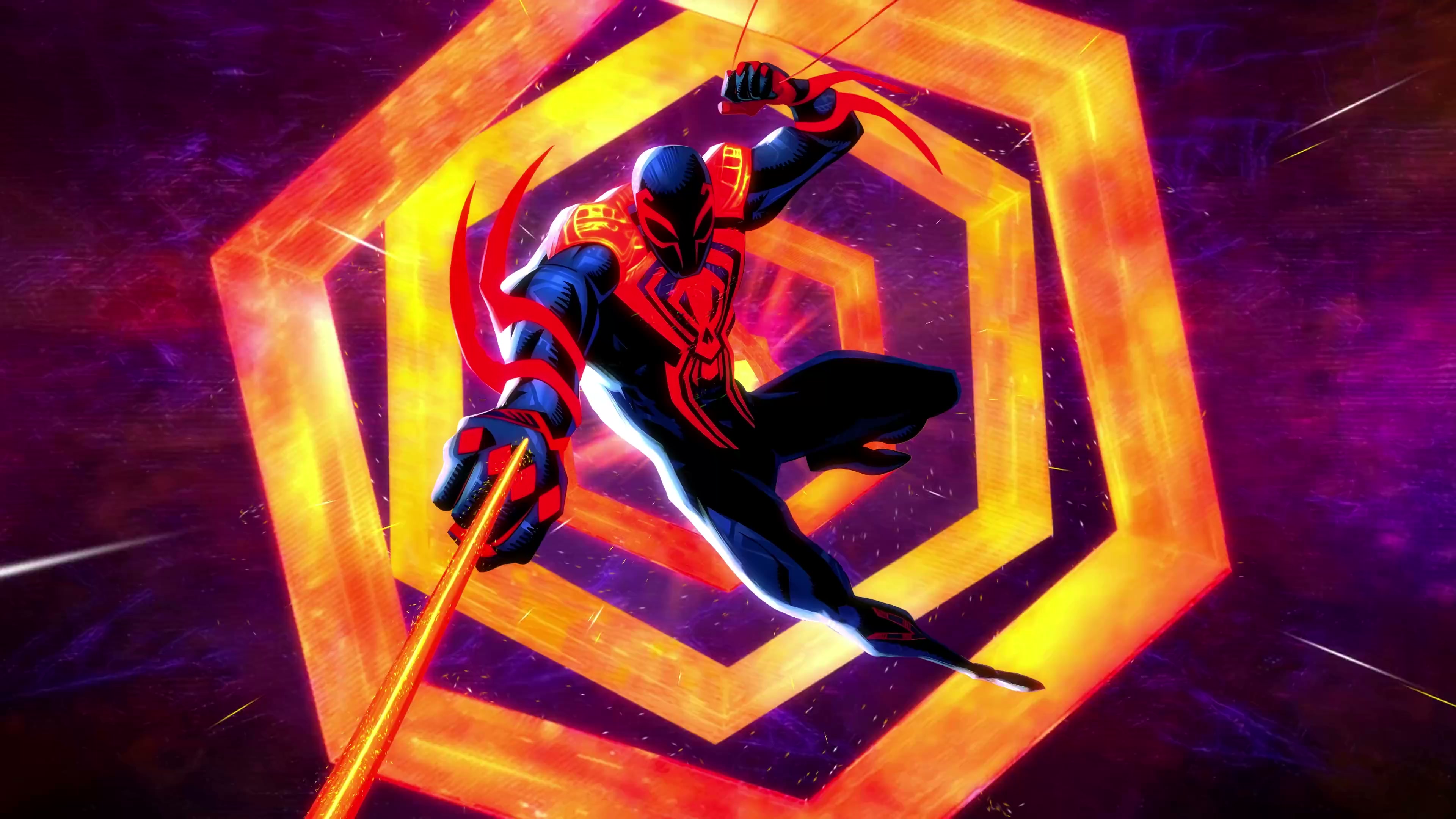 Miguel OHara Spider Man 2099 4K Live Wallpaper