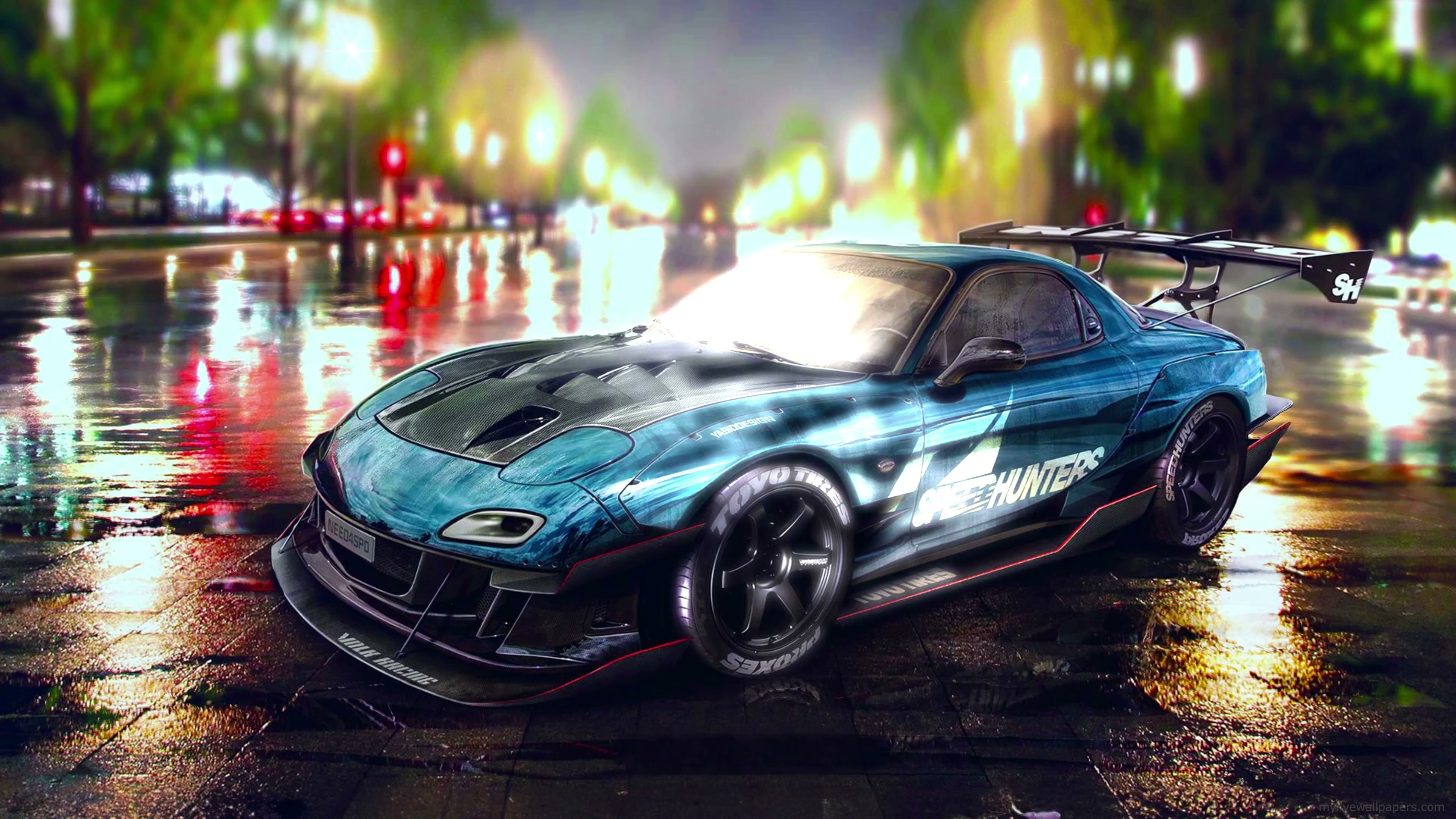 Mazda RX 7 4K Live Wallpaper
