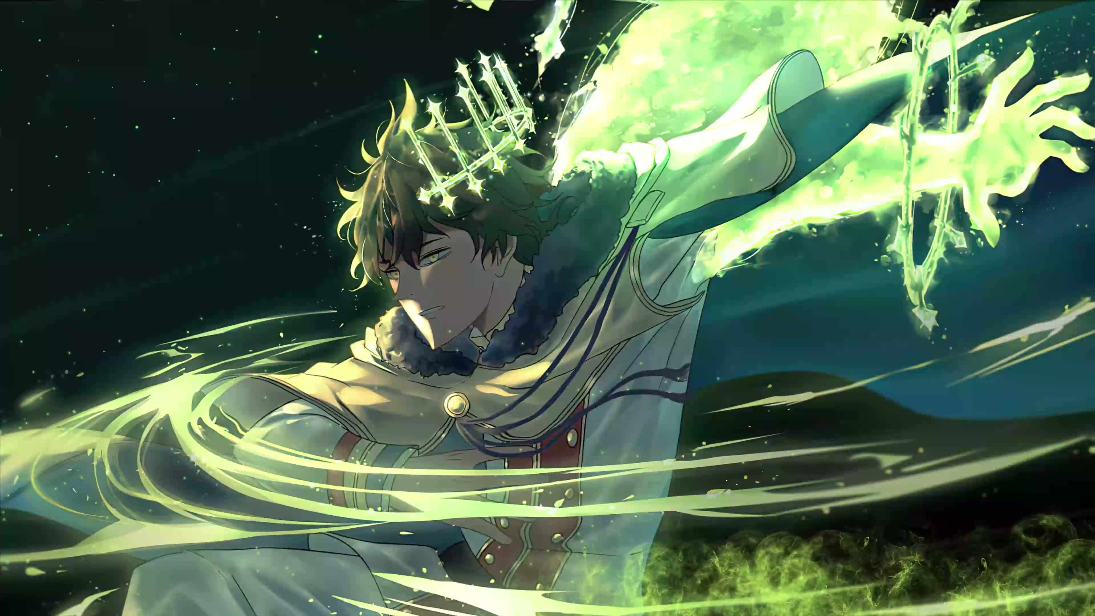 Yuno From Black Clover 3840x2160 Live Wallpaper