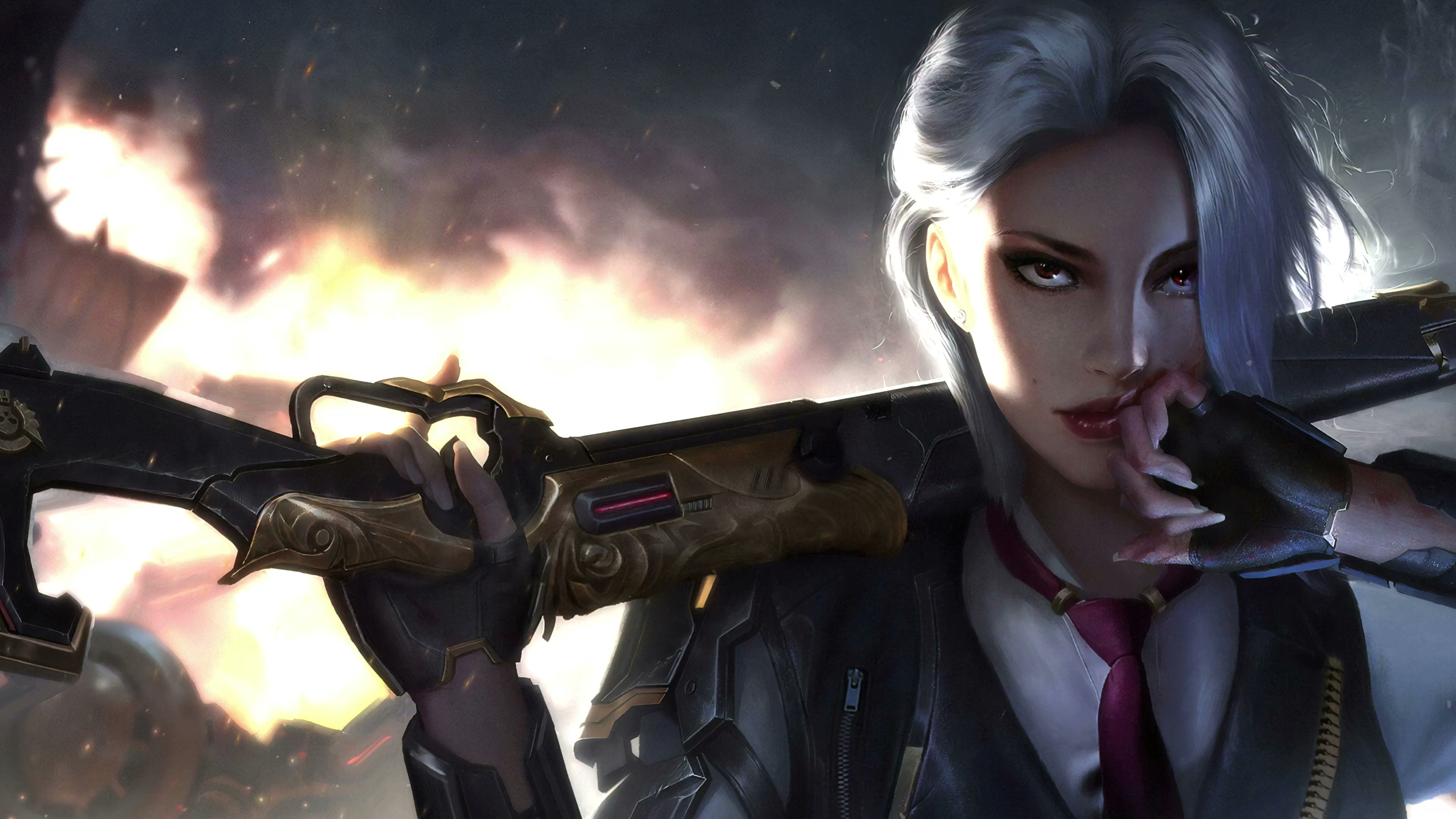 Ashe Overwatch 4K Live Wallpaper
