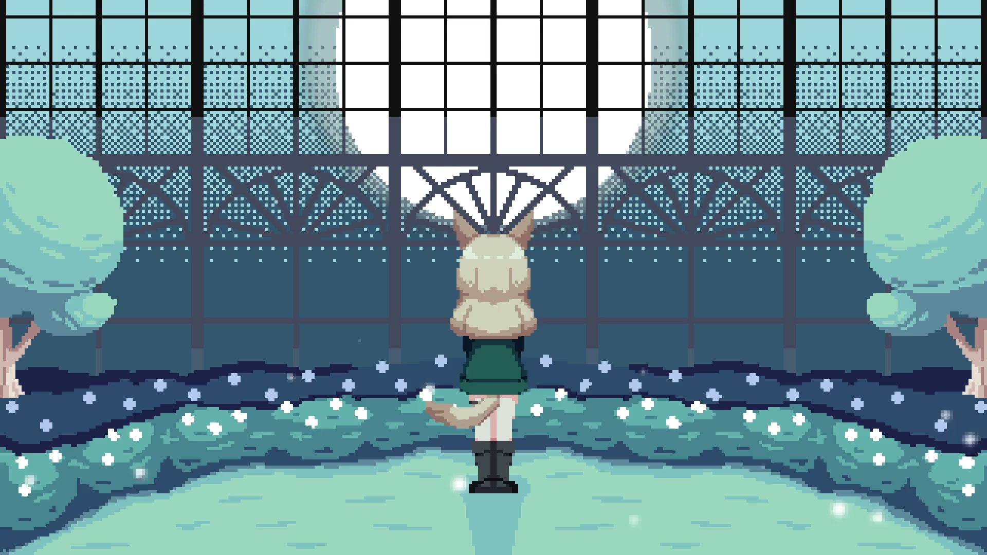 Podenco Arknights Pixel Live Wallpaper