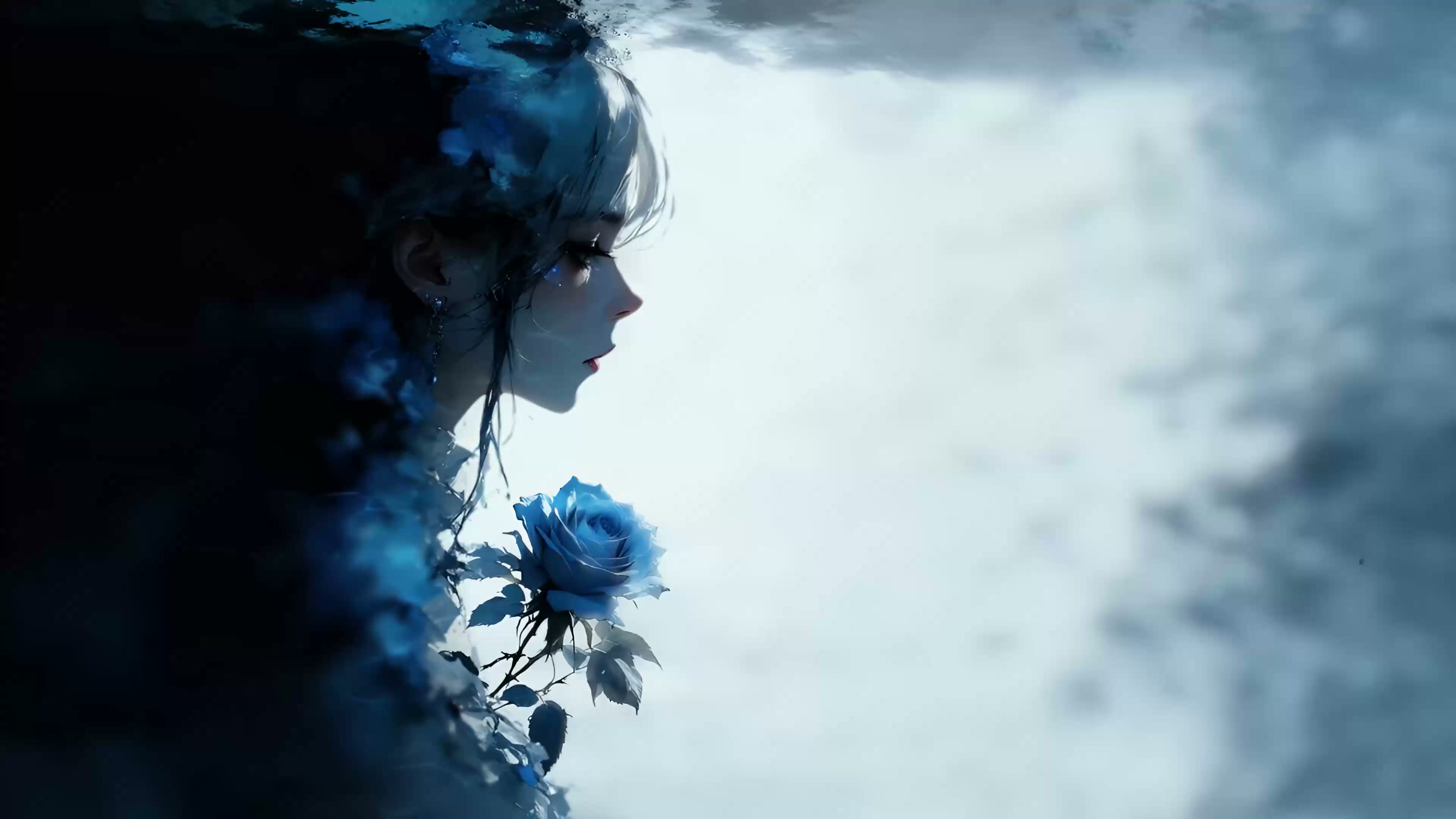 Whispers in Blue Silence Live Wallpaper