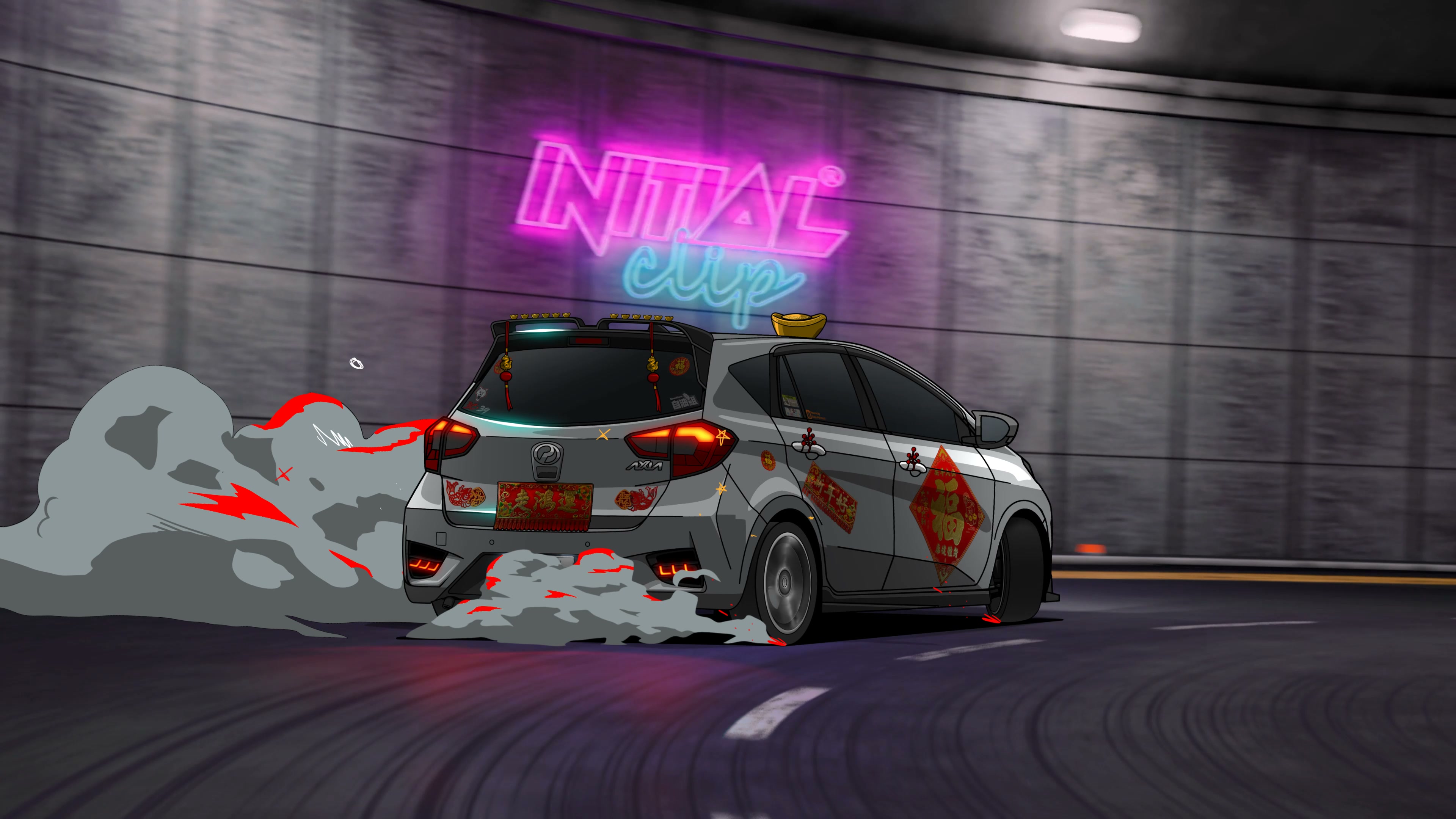 CNY Drift Live Wallpaper