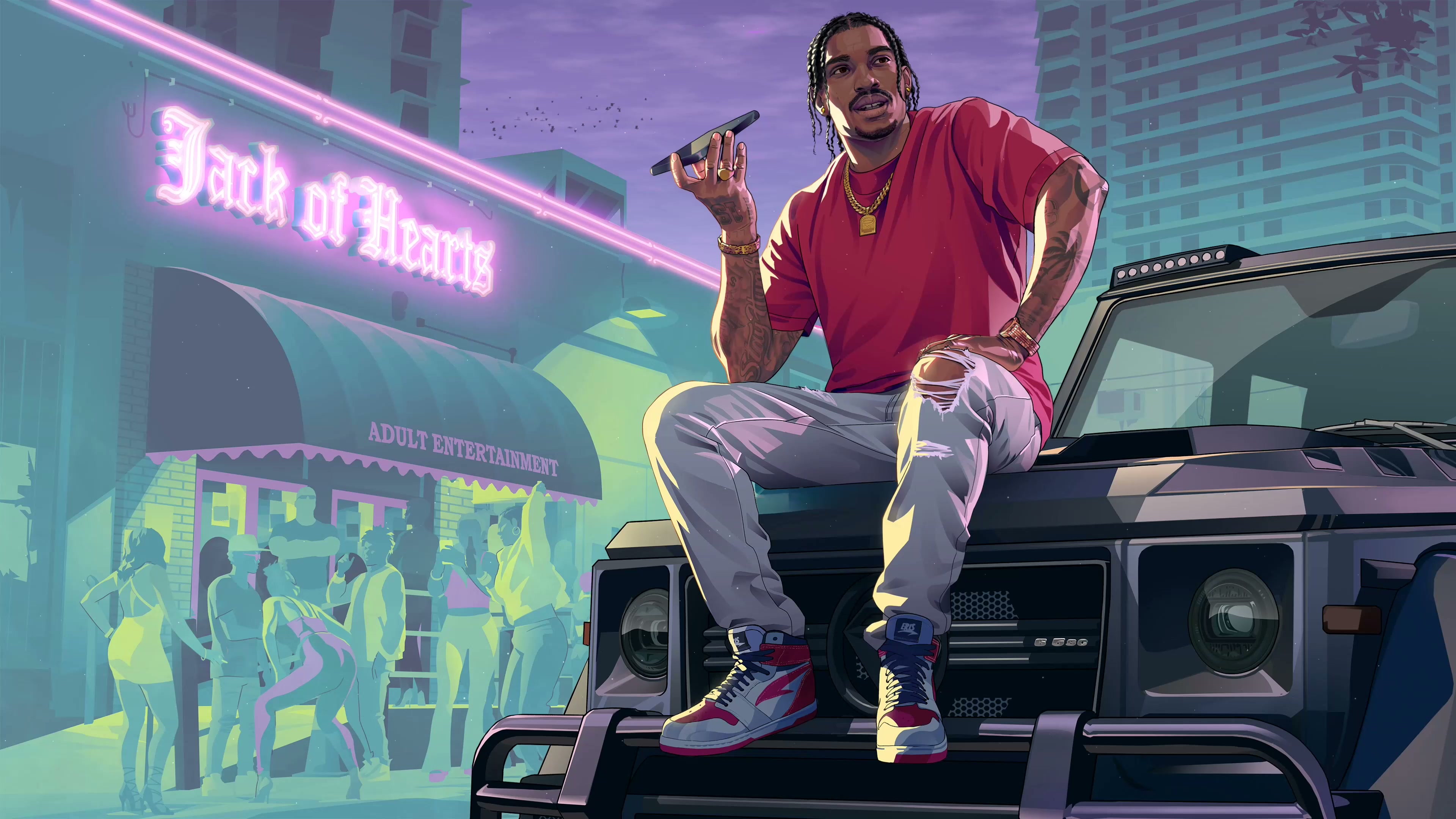 DreQuan Priest GTA VI Live Wallpaper
