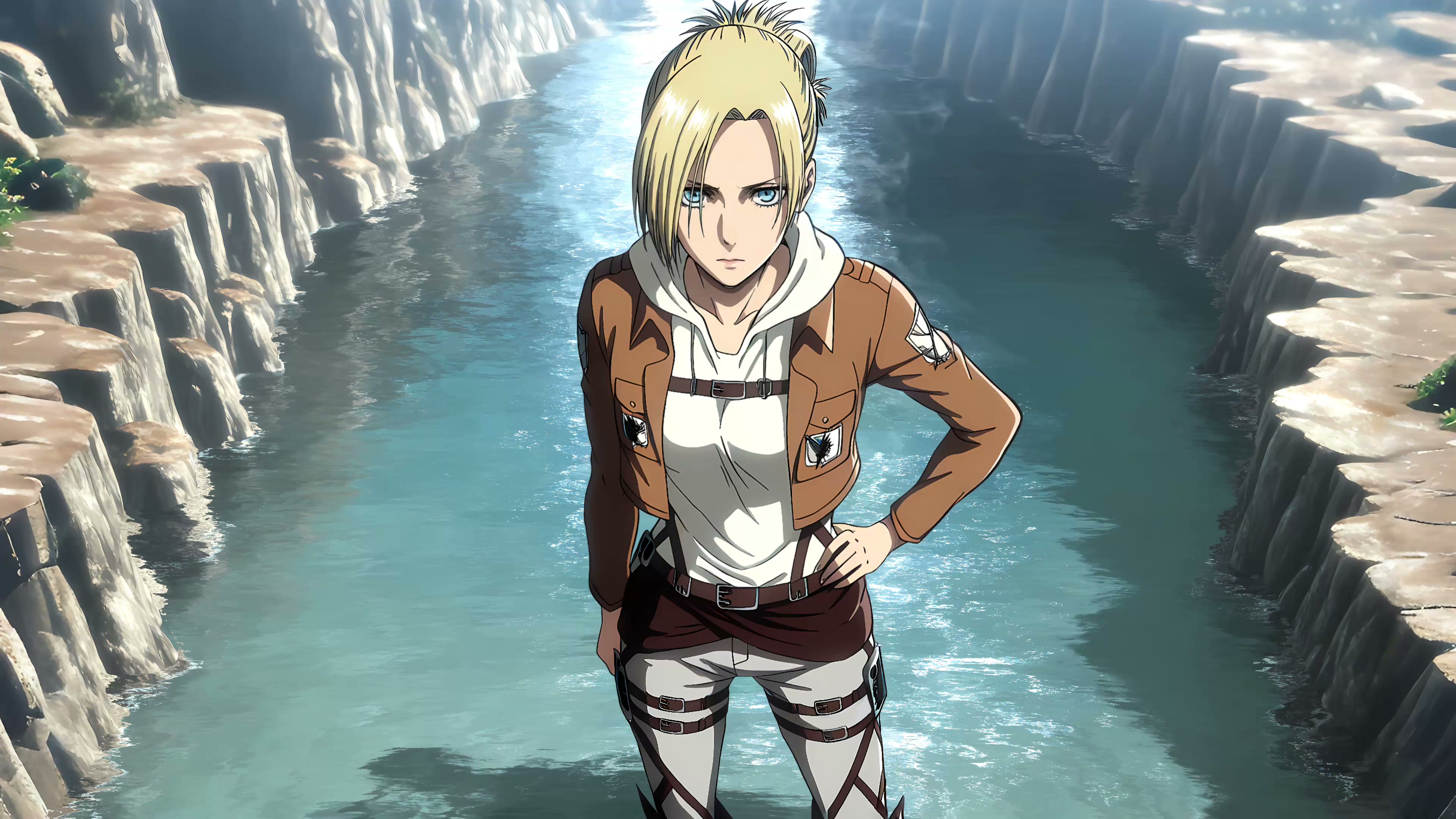 Annie Leonhart River Scene Live Wallpaper
