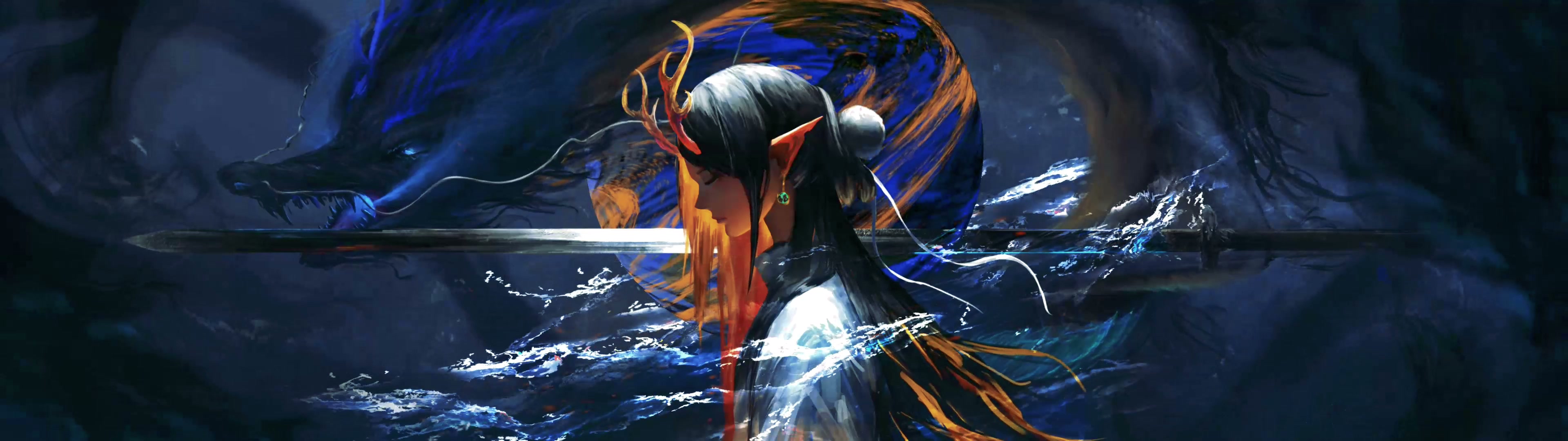 Mystic Dragon Scene Live Wallpaper