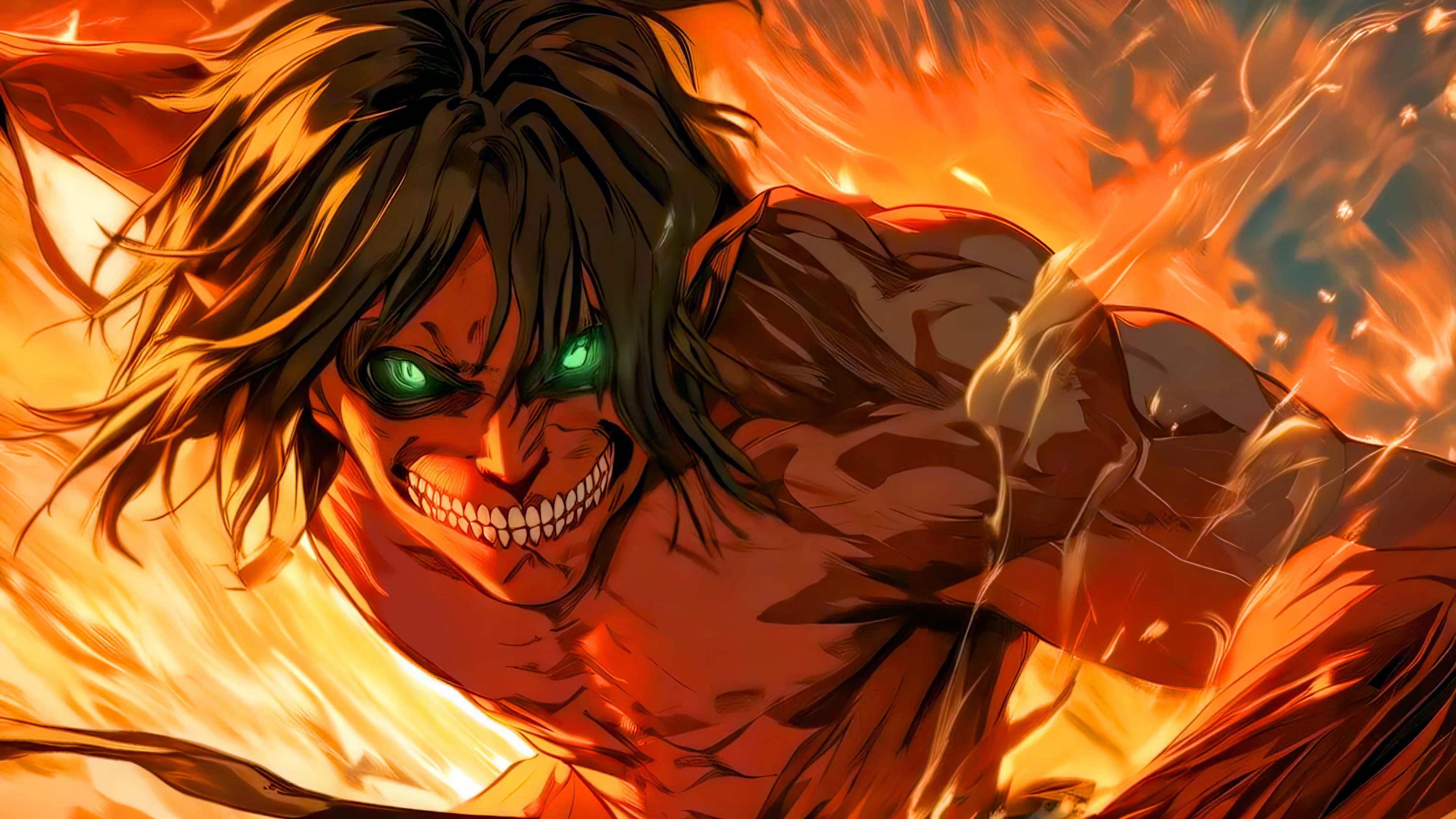Raging Attack Titan Live Wallpaper