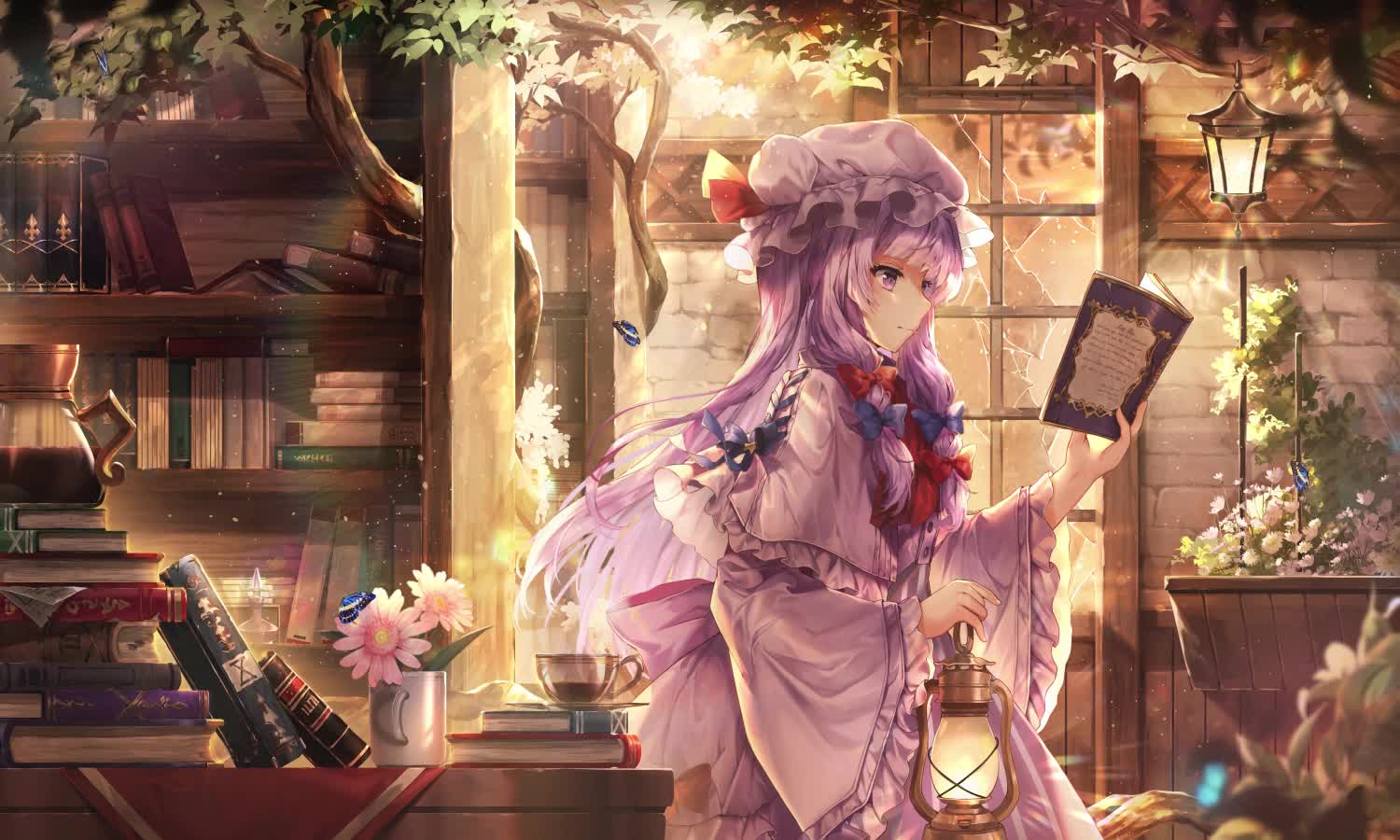 Patchouli Knowledge Perfect Memento In Strict Sense Live Wallpaper