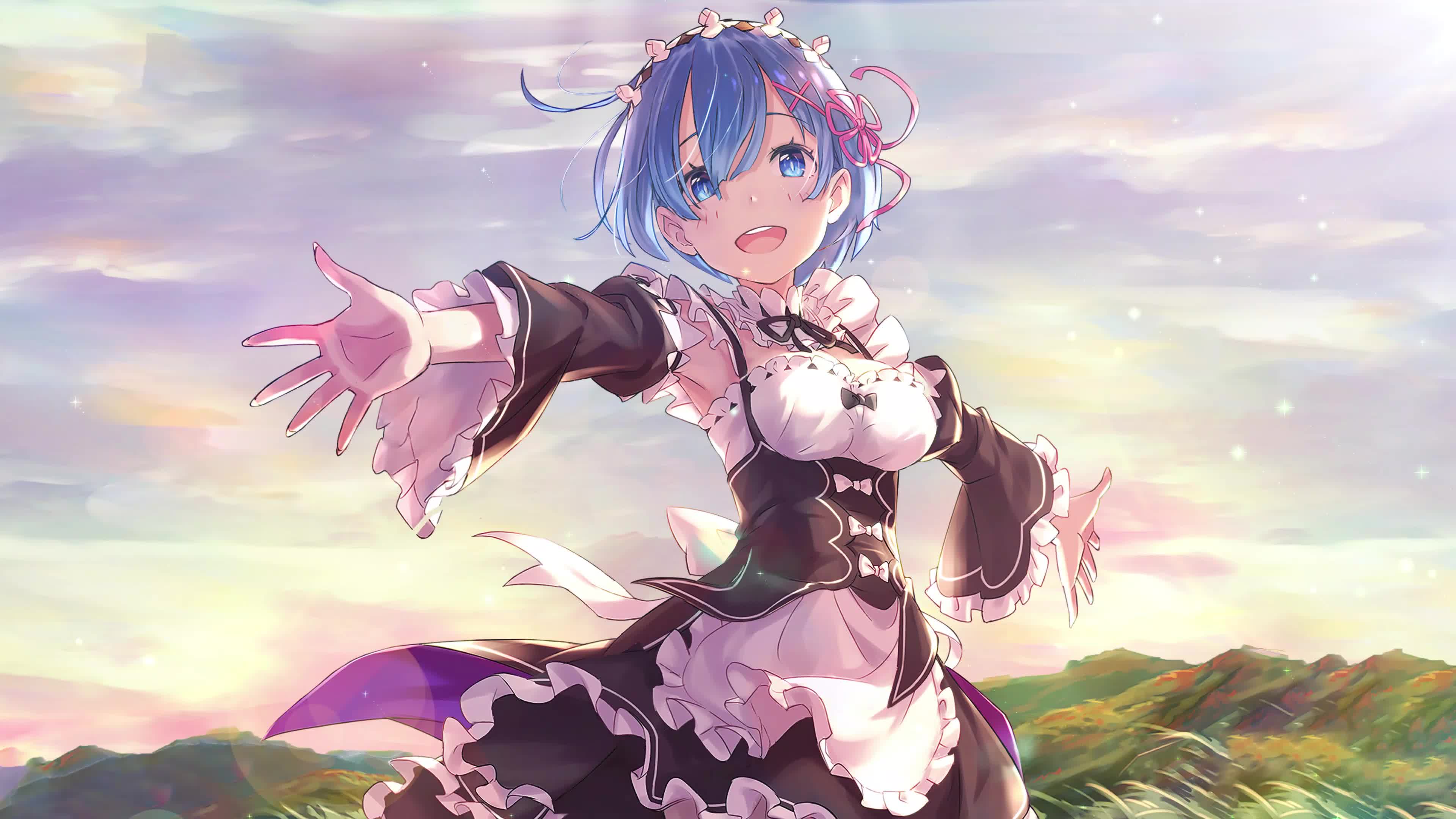 Rem Re Zero Live Wallpaper 1920x1080