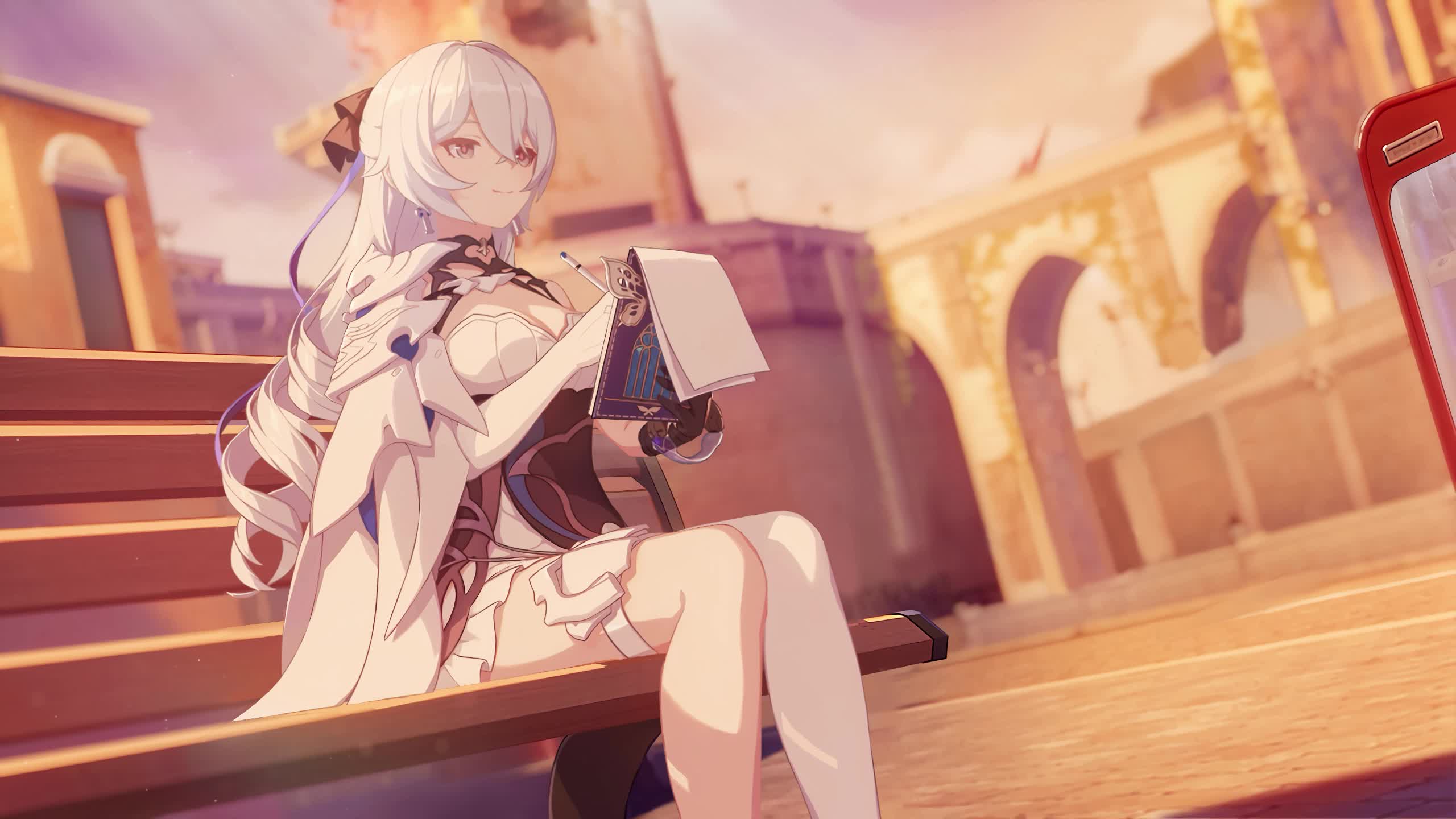 Silver Wing Notebook Live Wallpaper