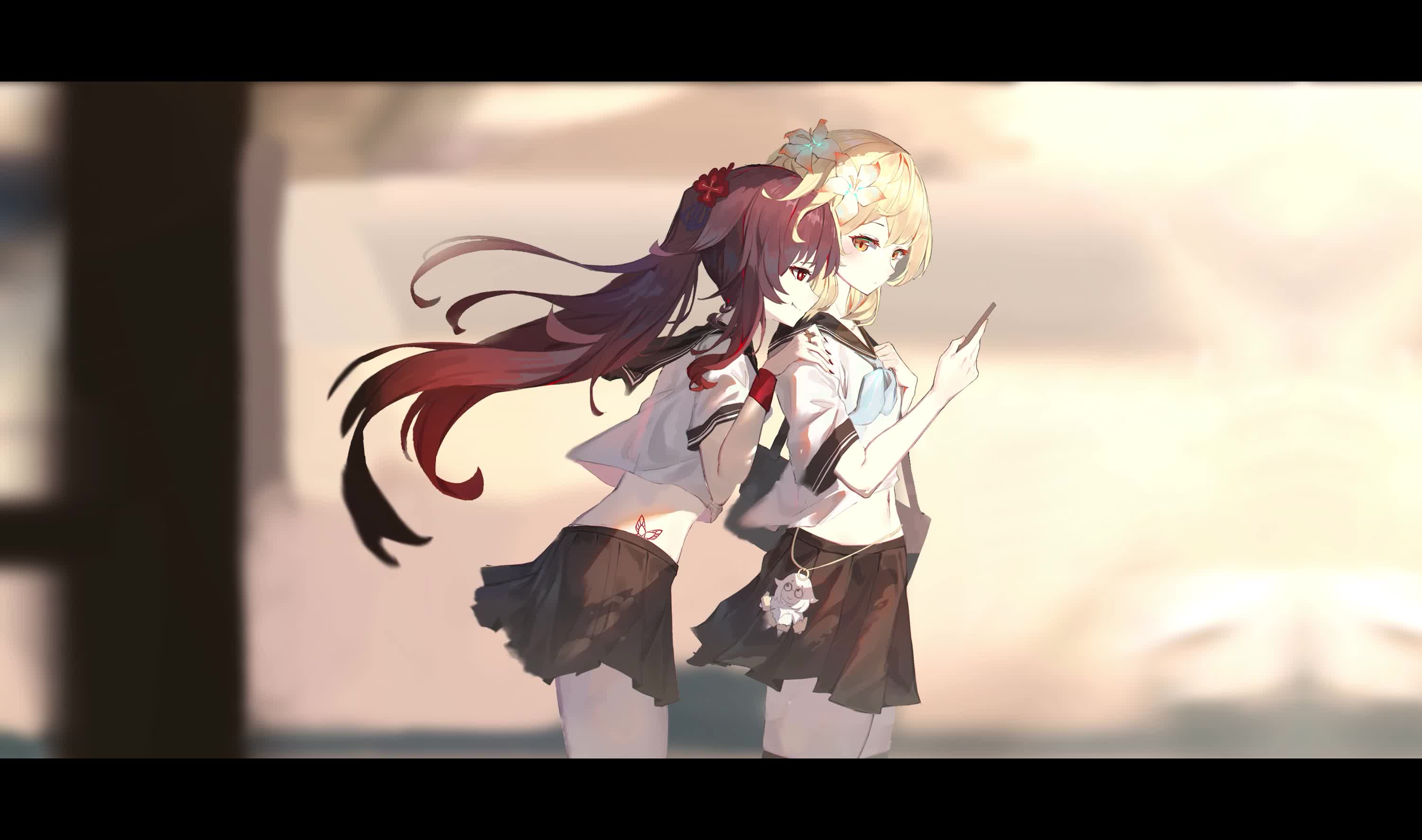Hutao X Lumine Live Wallpaper