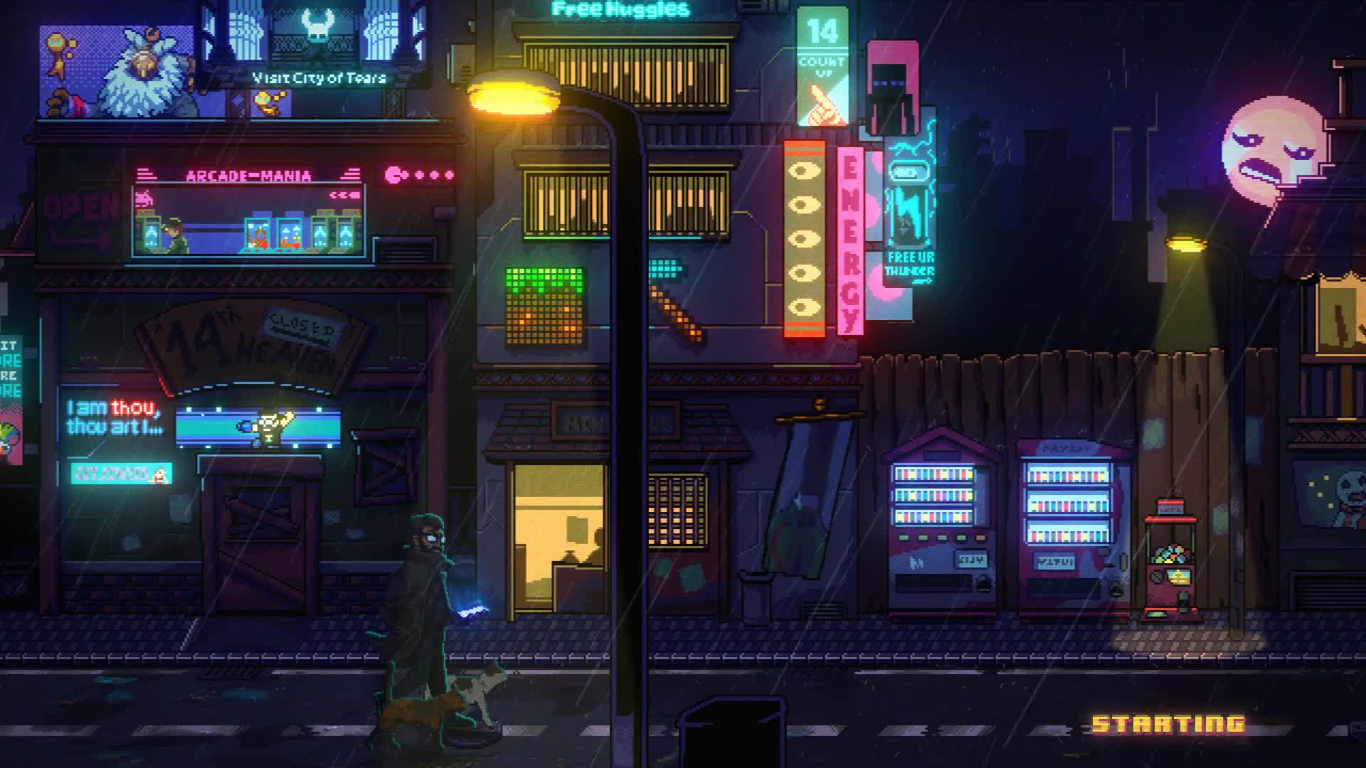 Walking In The Rain Live Wallpaper