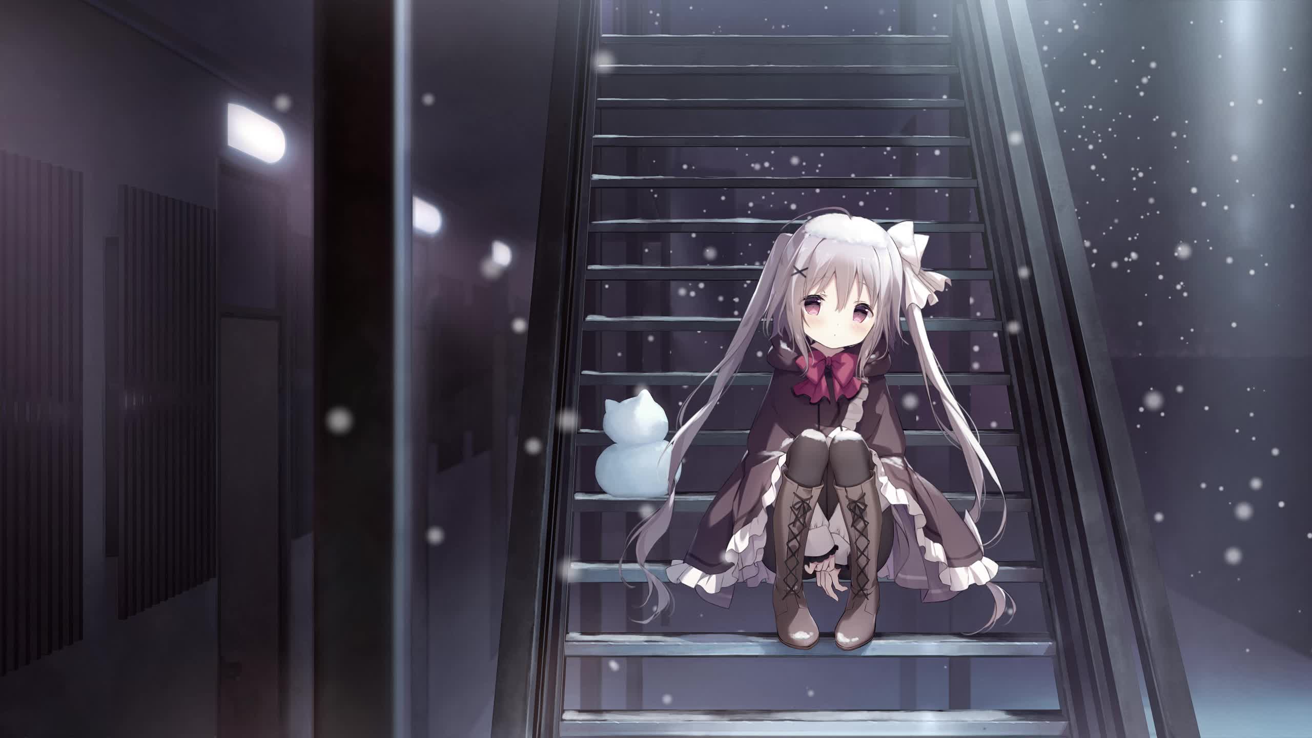 Hoshizora Tetsudou To Shiro No Tabi Live Wallpaper
