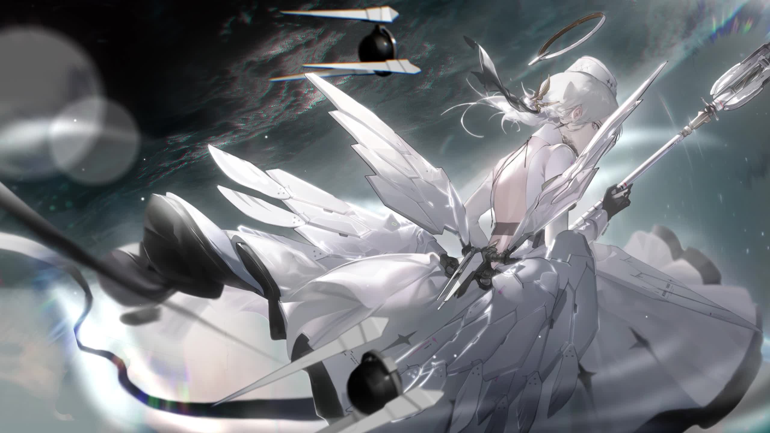Punishing Gray Raven - Polar Day - Redemptive Angel Live Wallpaper