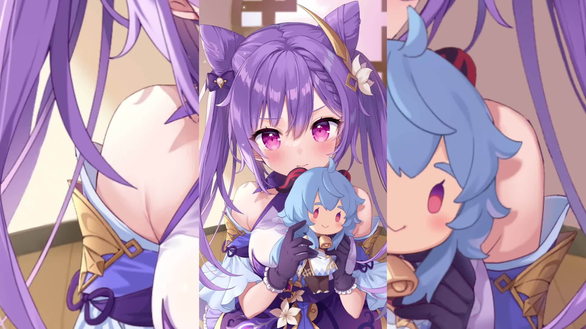 Keqing Kawaii - Genshin Impact Live Wallpaper
