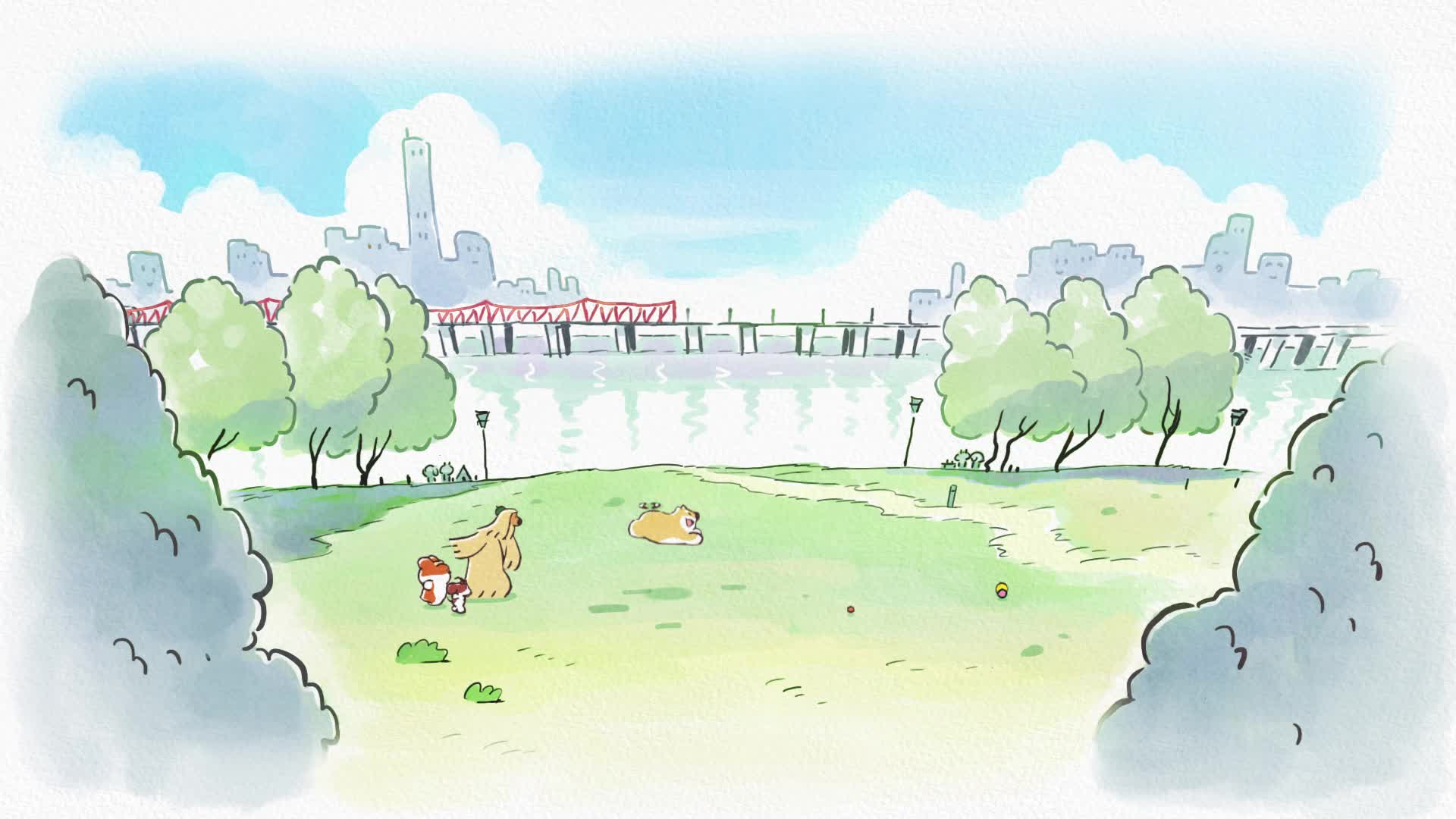 Doggie Corgi - Playground Live Wallpaper