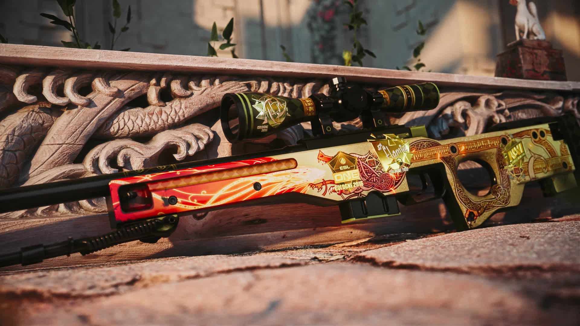 Collectable Weapons Live Wallpaper