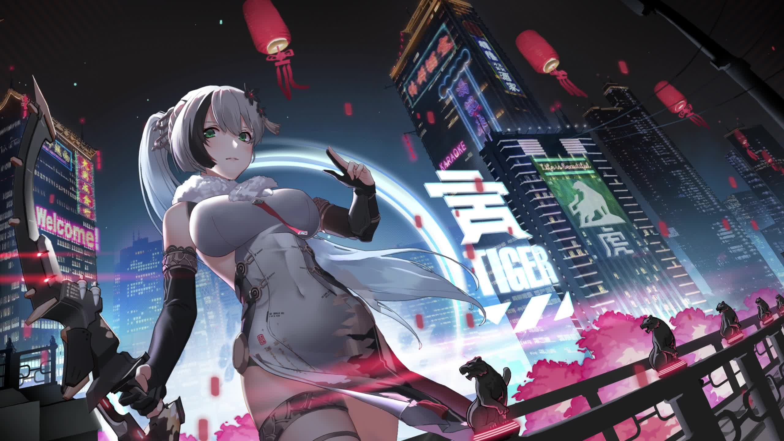 Punishing Gray Raven - Bianca - Veritas Live Wallpaper