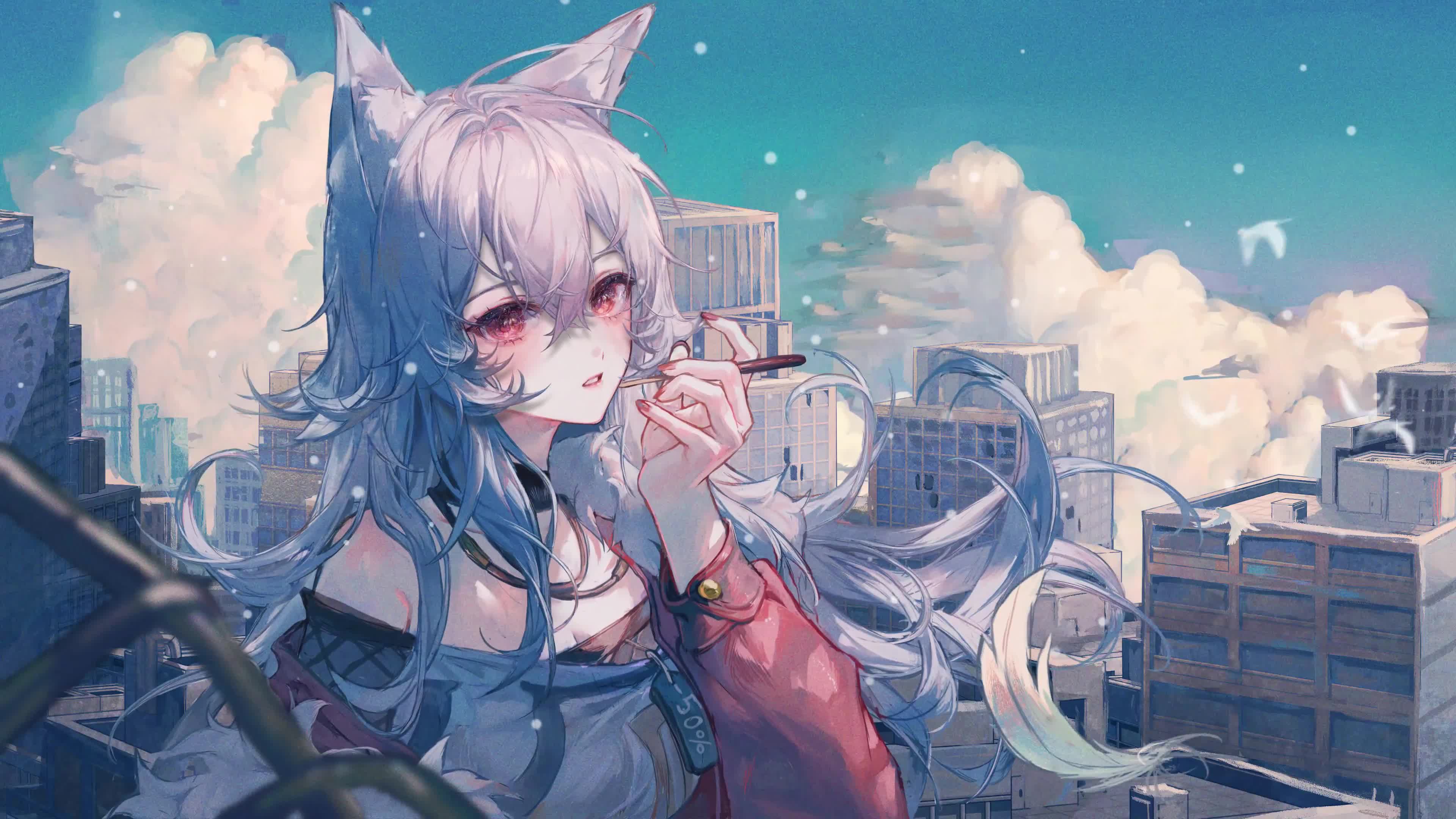 Shirokami Live Wallpaper