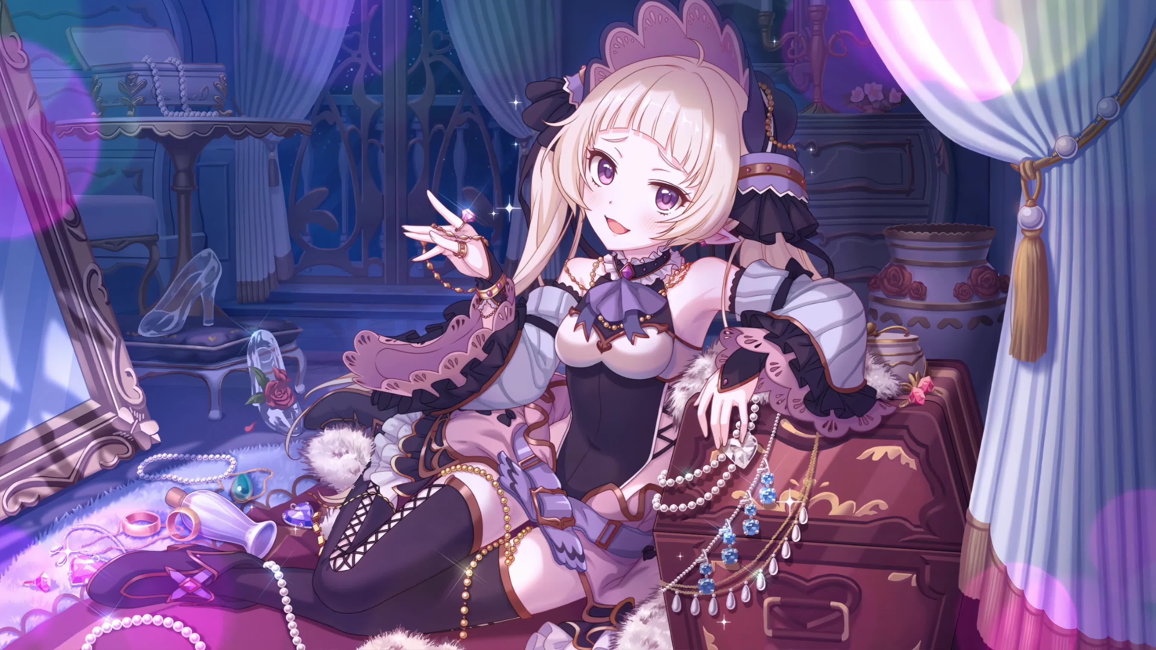 Anime Girl Yuki Nijimura - Princess Connect! Redive Live Wallpaper